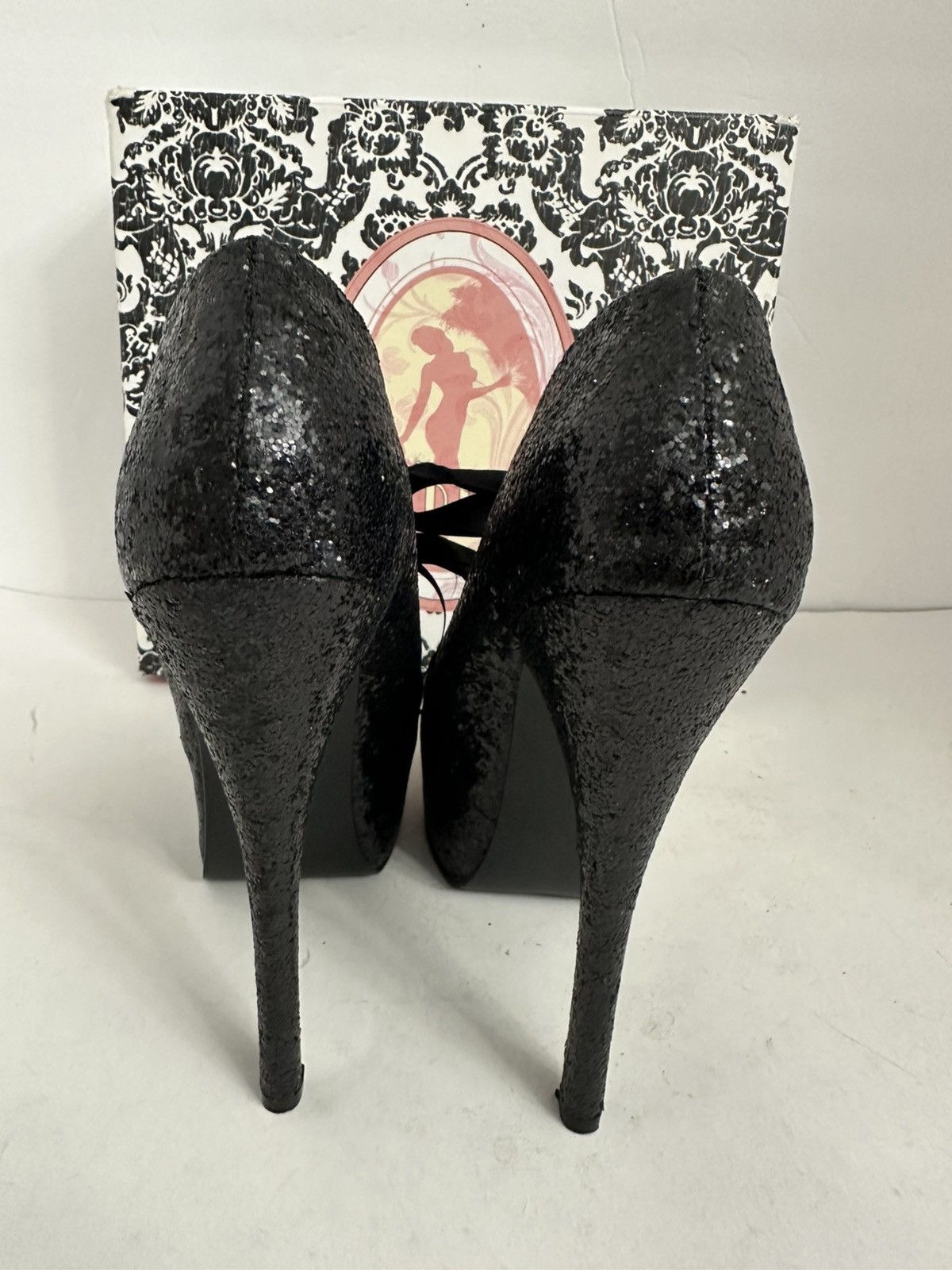 Pleaser Bordello Teeze-10G platform pumps Size US 9 / IT 39 - 8 Thumbnail