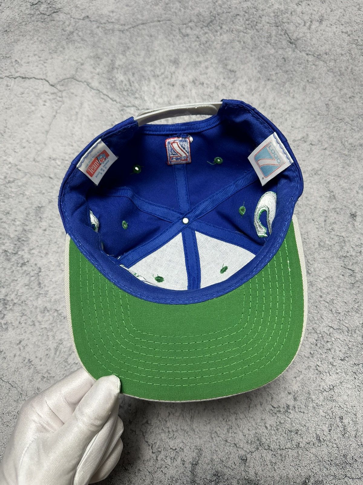 Logo 7 Vintage Seattle Seahawks NFL Logo 7 Cap Size ONE SIZE - 11 Thumbnail