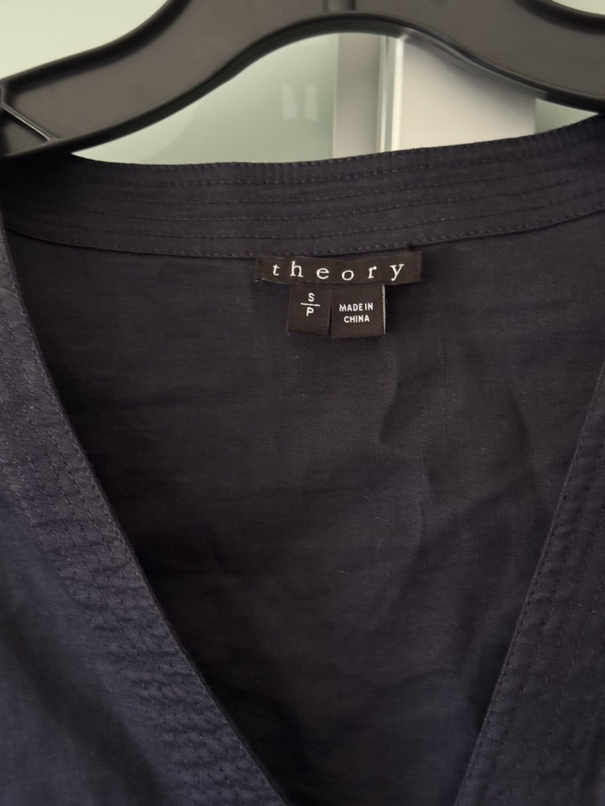 Theory Theory Navy Blue Dress Size S / US 4 / IT 40 - 3 Thumbnail