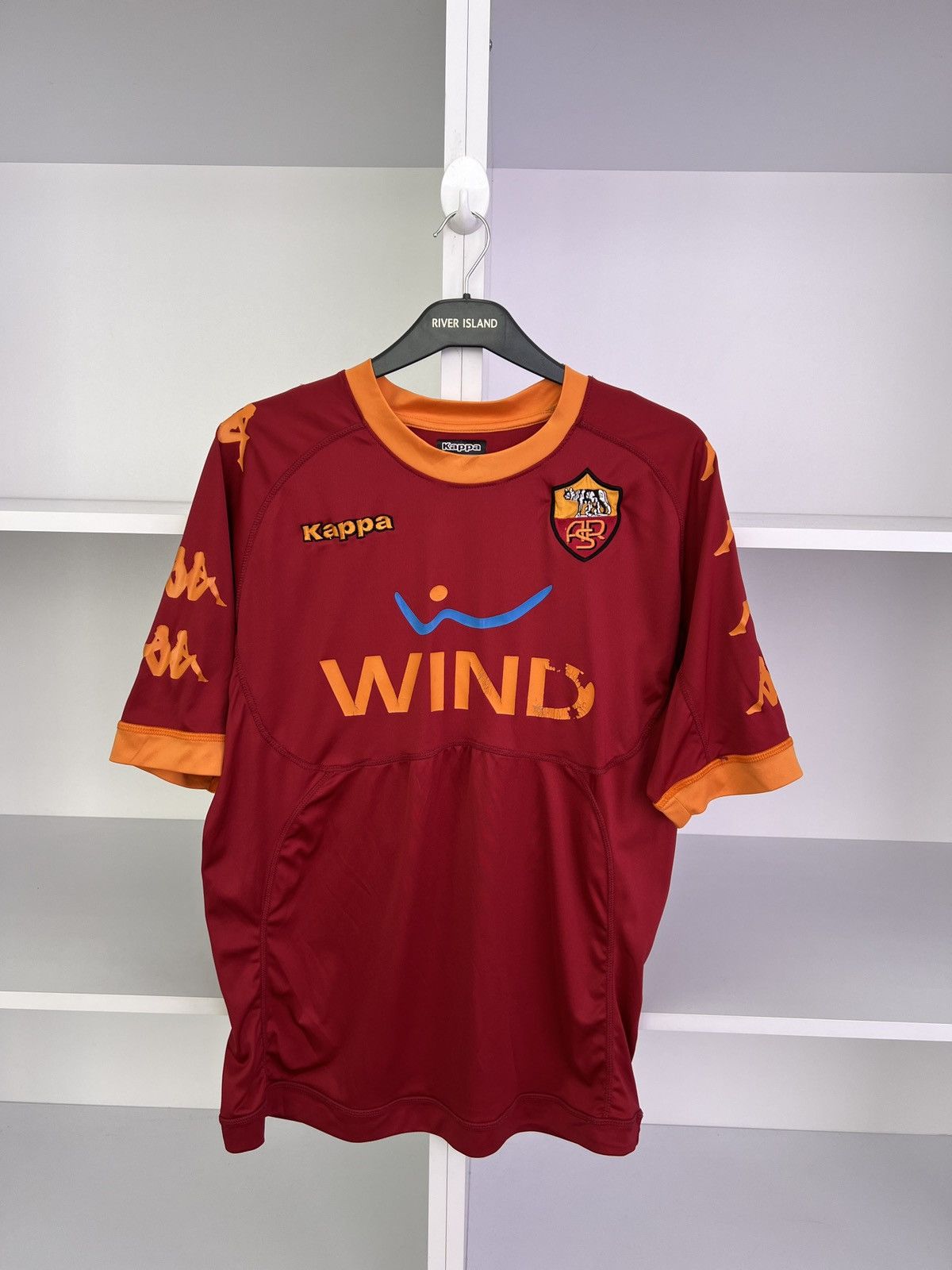 Kappa × Vintage Vintage Roma 12/13 De Rossi Home Jersey Size US XL / EU 56 / 4 - 5 Thumbnail