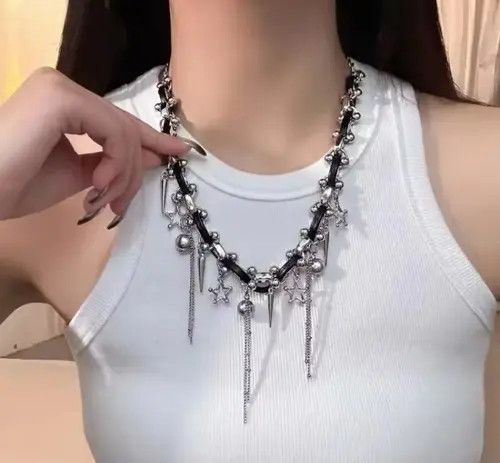 Jewelry Riruuko x Kazue Star Tassel Pendant Necklace Size ONE SIZE - 6 Thumbnail