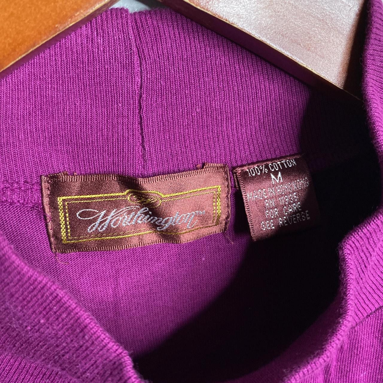 Vintage Purple vintage 90s short sleeve shirt size medium Size M / US 6-8 / IT 42-44 - 4 Thumbnail