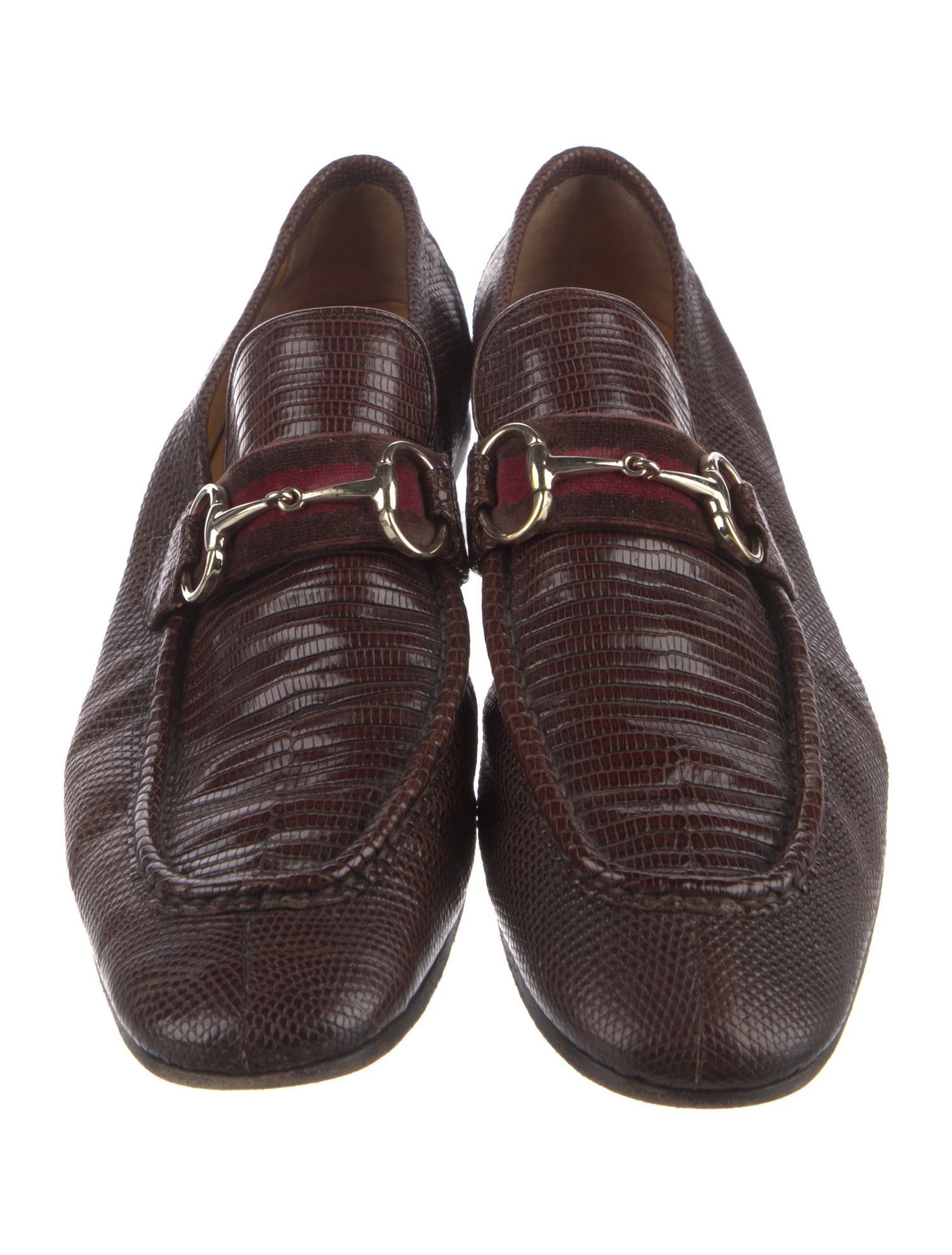 Gucci Gucci Horsebit Loafers Brown Lizard 11.5 Leather Slip On Size US 11.5 / EU 44-45 - 3 Thumbnail
