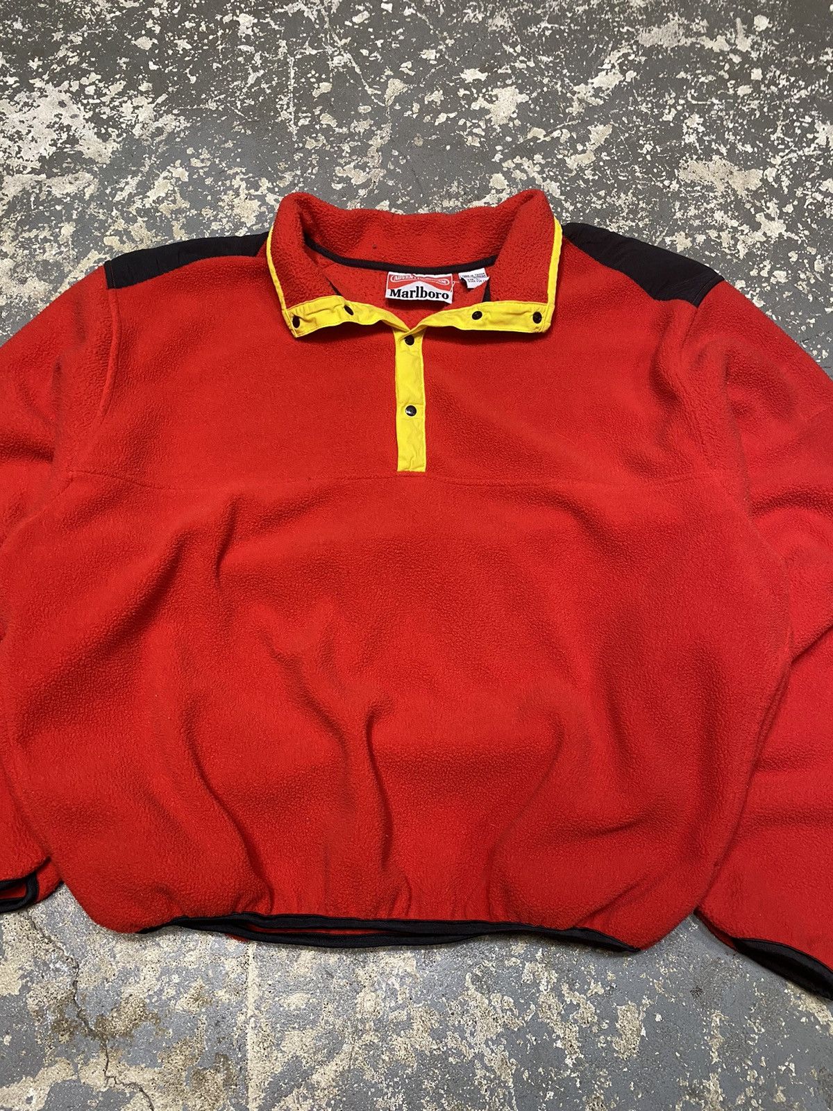 Marlboro Vintage Marlboro Unlimited Synchilla Botton Snap Fleece Size US L / EU 52-54 / 3 - 11 Thumbnail