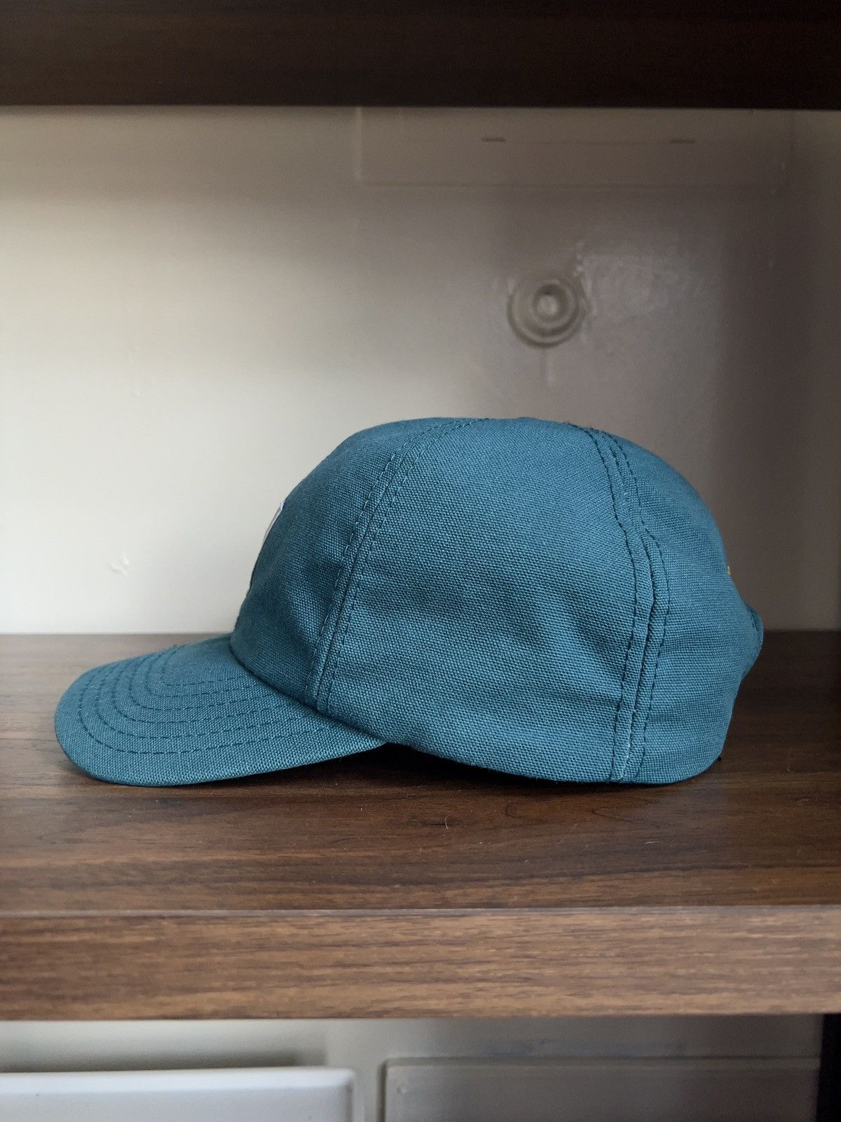 Carhartt 1990’s Carhartt Teal USA Made Snapback Hat Size ONE SIZE - 2 Thumbnail