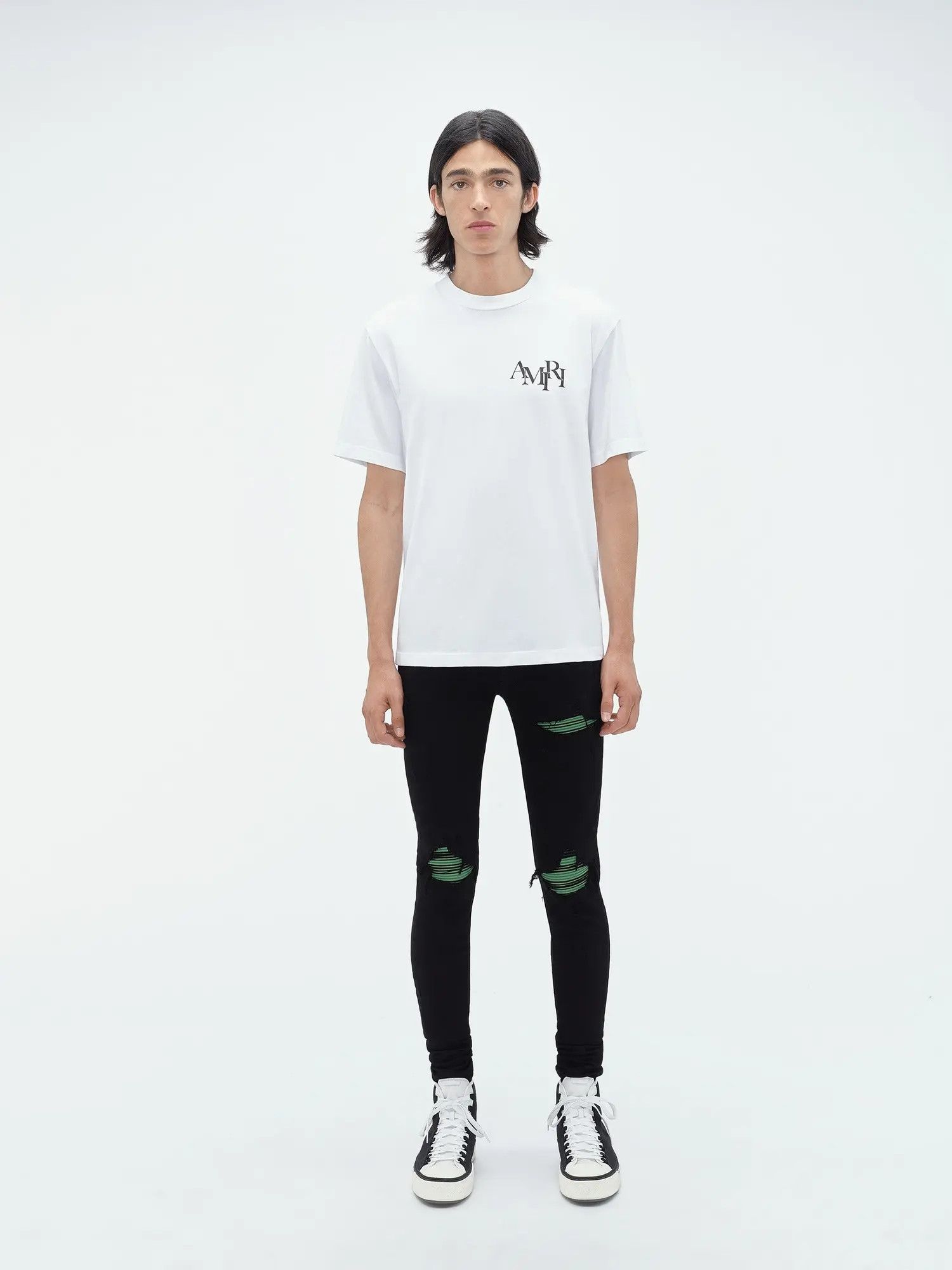 Amiri oc11z0425 MX1 Jeans in Black Size US 30 / EU 46 - 2 Thumbnail