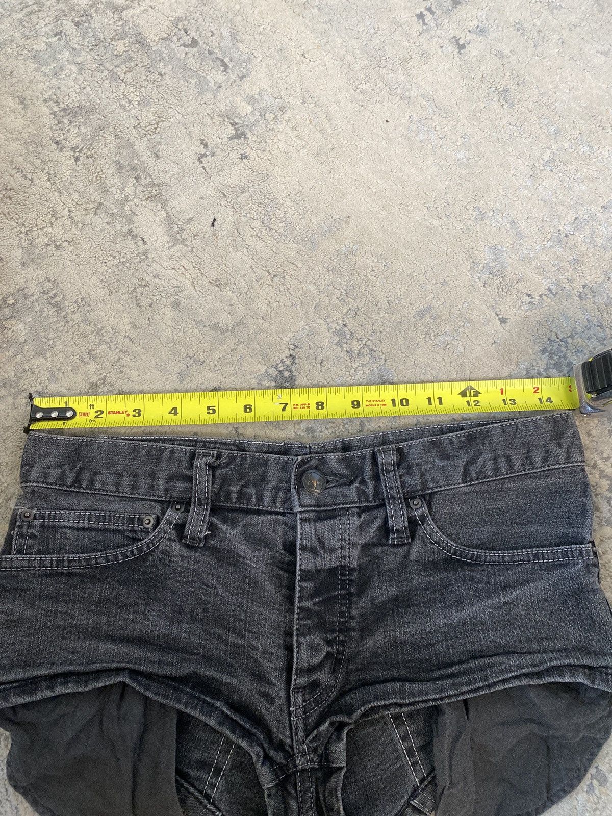 Le Grande Bleu (L.G.B.) LGB Womens Low-rise Denim Shorts Size 27" / US 4 / IT 40 - 8 Thumbnail