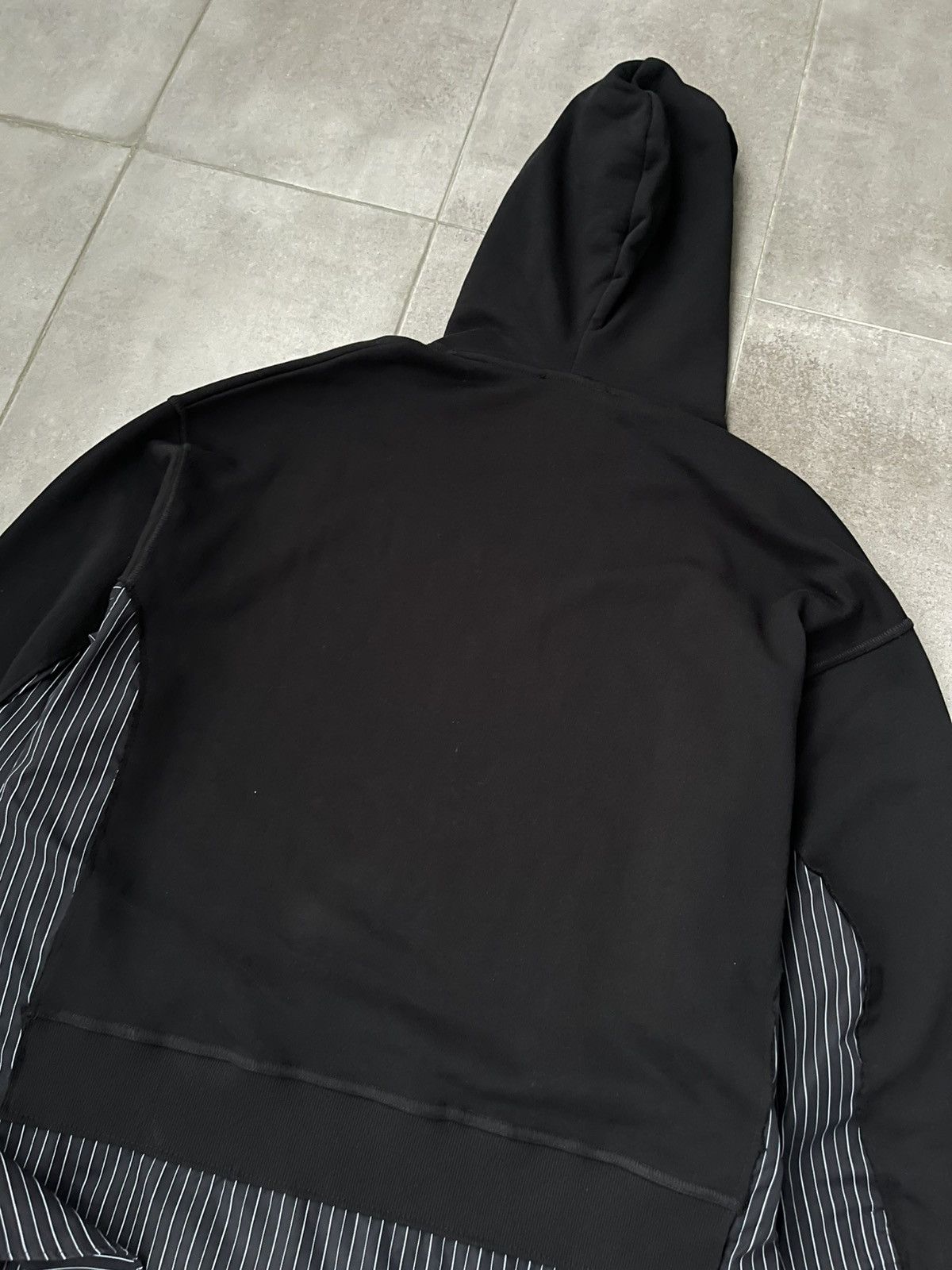 Versace !DS! SS23 Versace Stripped Paneled Reworked Sweatshirt Size US M / EU 48-50 / 2 - 17 Thumbnail