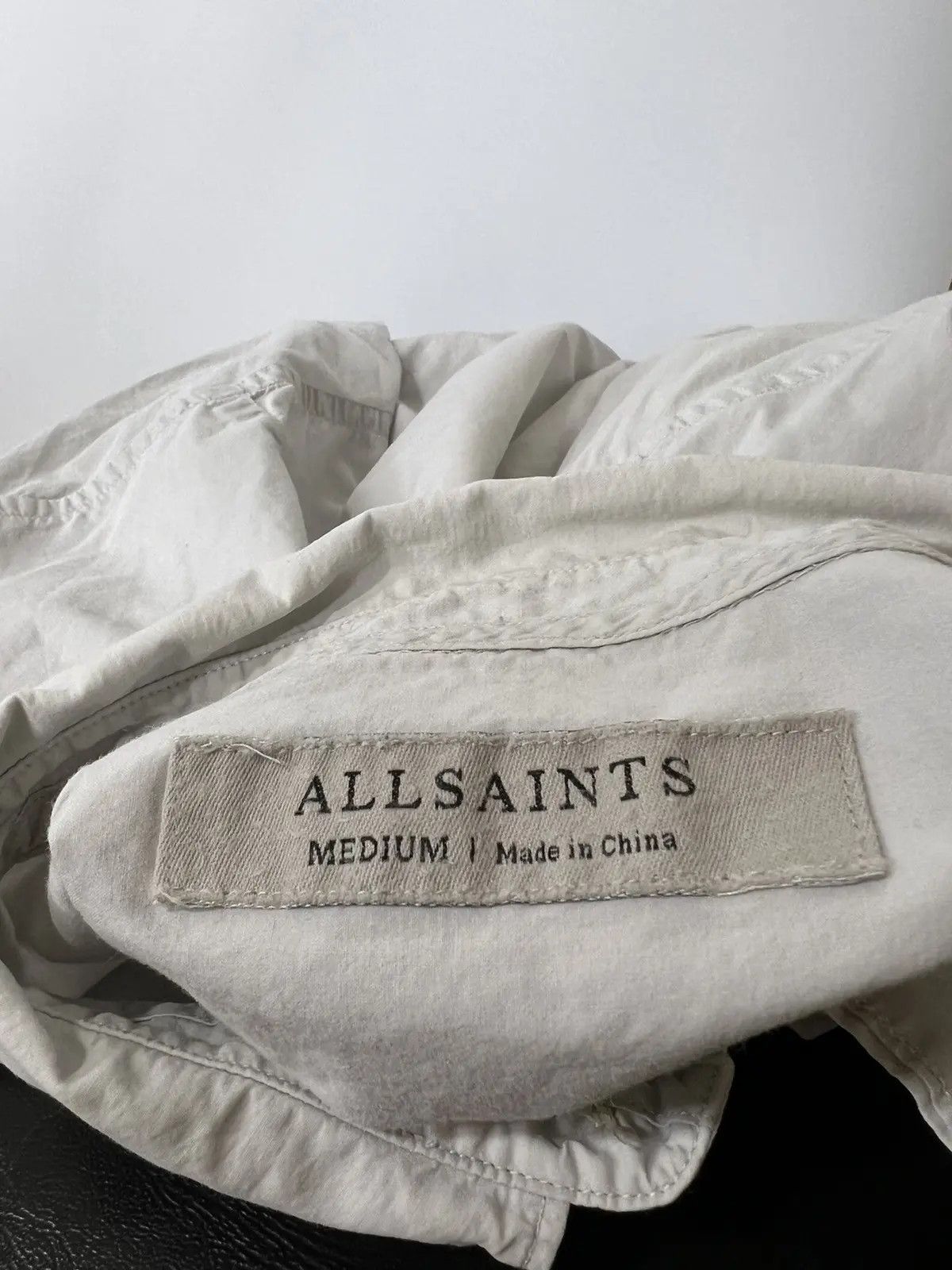 Allsaints × Designer × Japanese Brand All Saints Garrette LS shirt Size US M / EU 48-50 / 2 - 3 Thumbnail