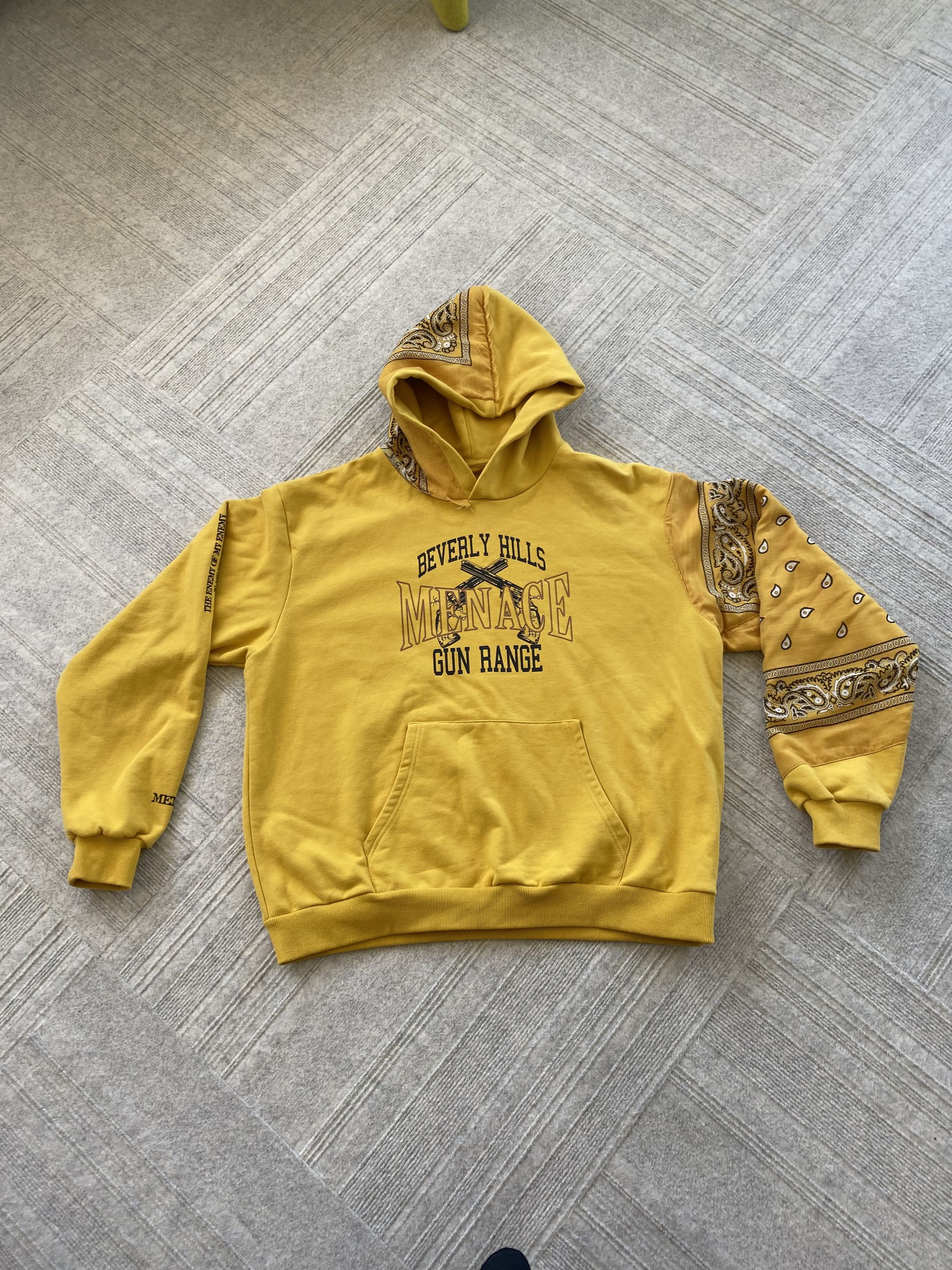 Menace Menace Beverly Hills Gun Range Bandana Hoodie Size US M / EU 48-50 / 2 - 1 Thumbnail