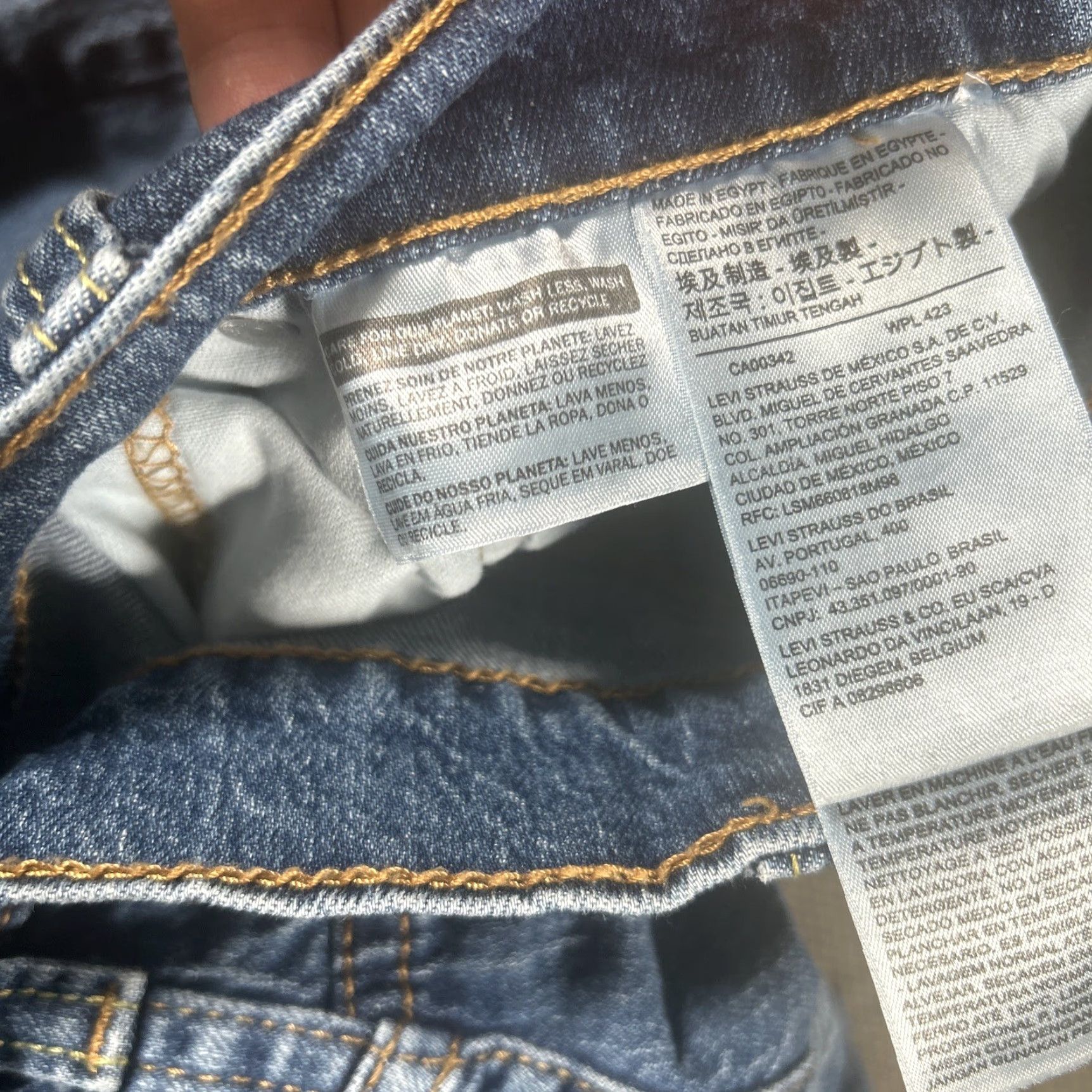 Levi's Levi's Levis 505 Jeans Denim Blue Regular Fit 40x30 Mens Regular Size 40 Inseam 30 Blue Jeans Regular Fit Mens Size US 40 / EU 56 - 7 Thumbnail