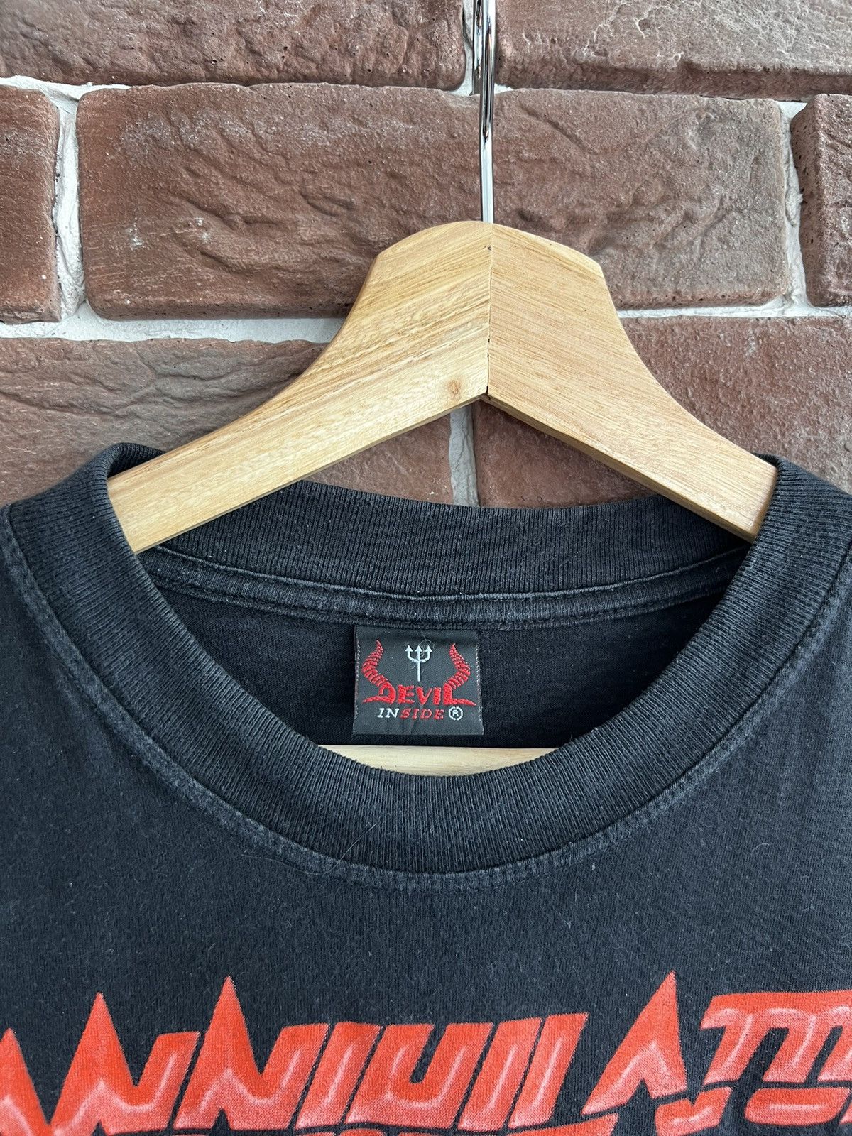 Band Tees Rare Vintage 90s ANIHILATOR Alice in Hell Metal Band Shirt Size US L / EU 52-54 / 3 - 9 Thumbnail