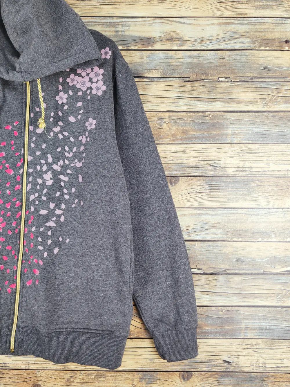Japanese Brand Japan dragon vintage Dark Gray Hoodie Sweaters #W1156 Size US XL / EU 56 / 4 - 9 Thumbnail