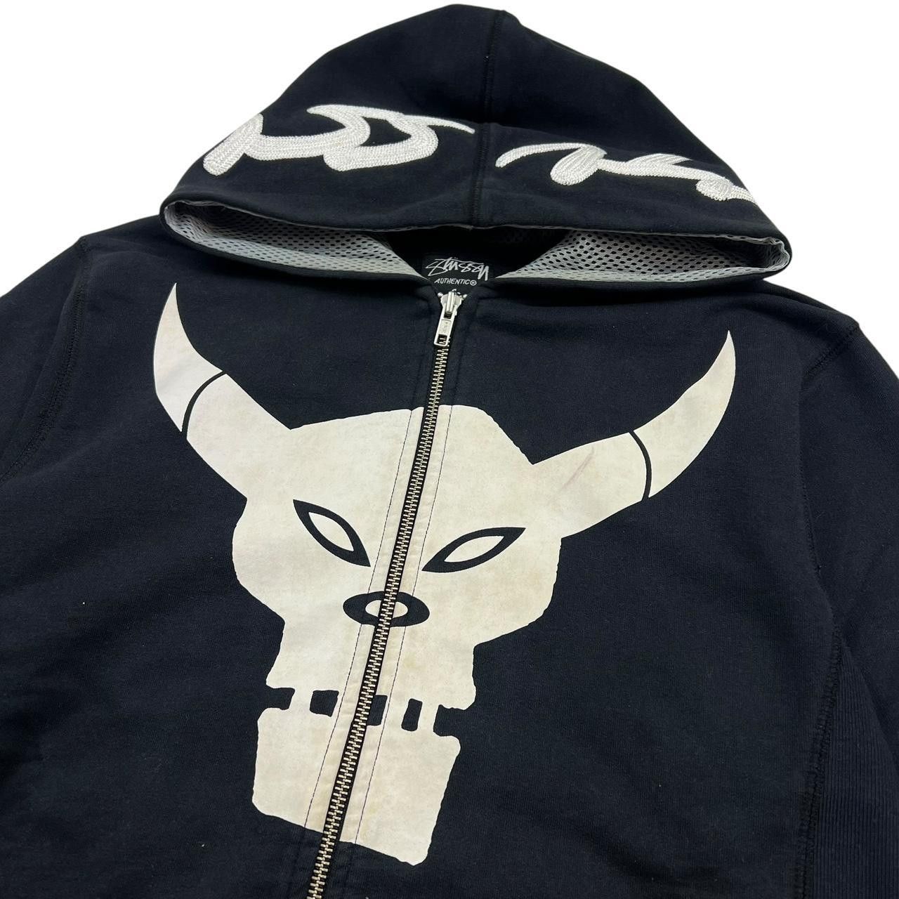 Stussy Vintage 2000s Stussy Futura Laboratories Skull Hoodie Small Size US S / EU 44-46 / 1 - 5 Thumbnail