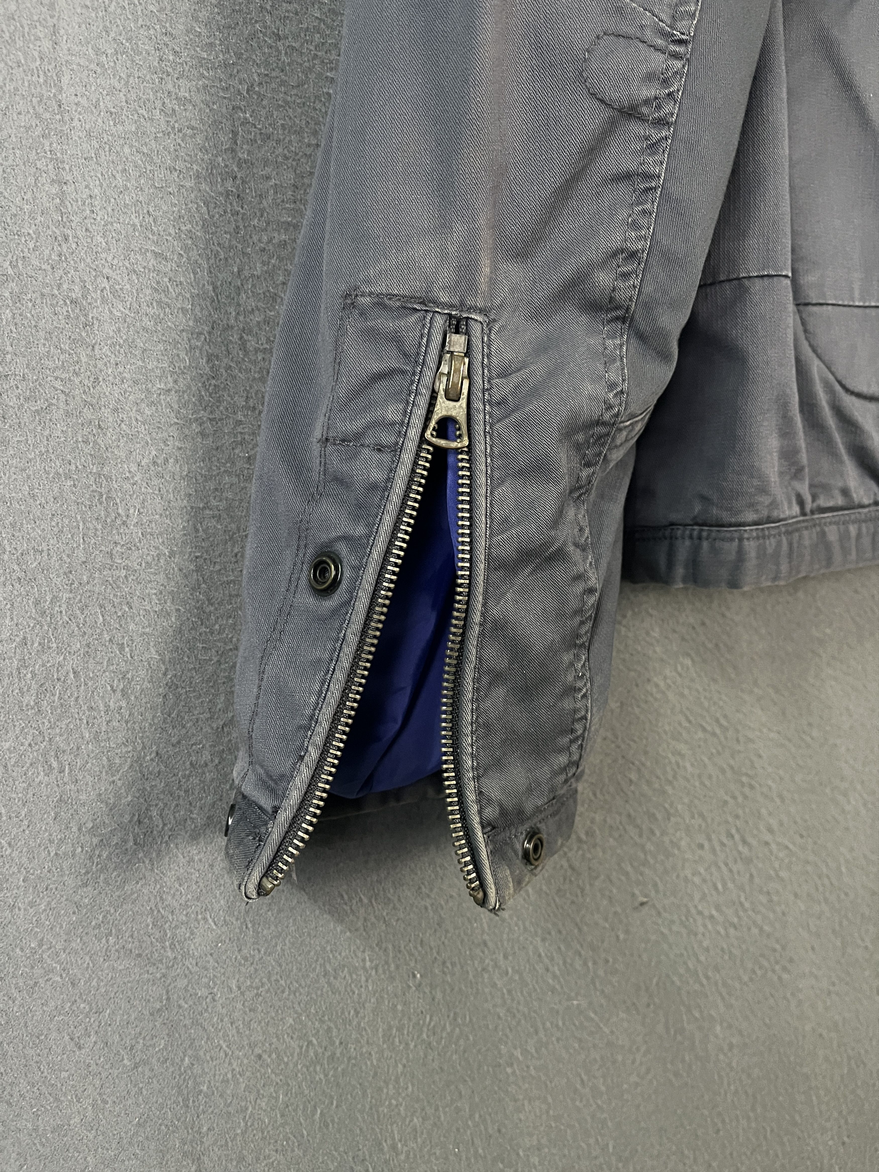 G-Star G-STAR Raw Denim Biker Jacket Soft Padded Asymmetrical Style Size US S / EU 44-46 / 1 - 9 Thumbnail