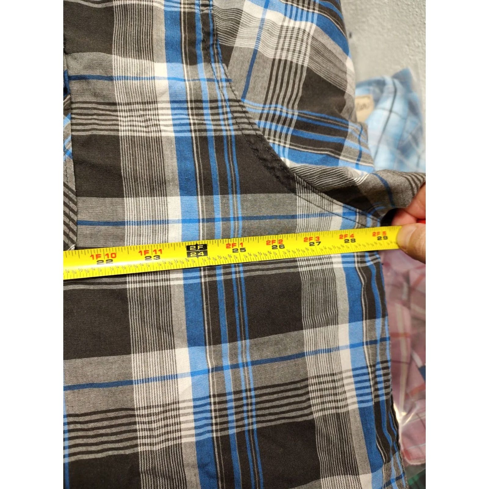 Wrangler VINTAGE Wrangler Shirt Mens 3XL Black Plaid Western Pearl Snap Cowboy Rodeo Button-Up Shirt Size US XXL / EU 58 / 5 - 7 Thumbnail