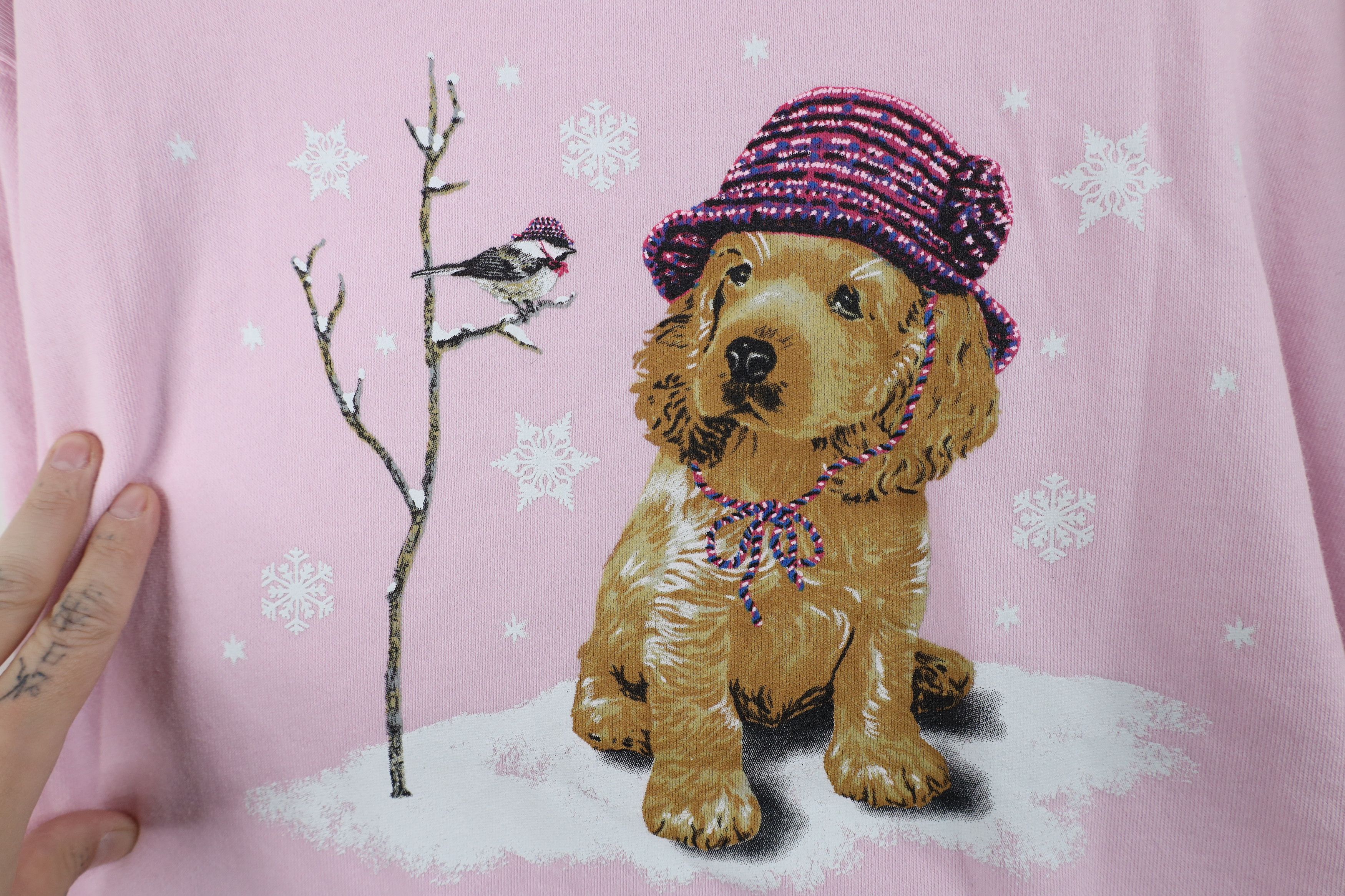Vintage Vintage 90s Y2K Streetwear Retriever Puppy Dog Sweatshirt Size M / US 6-8 / IT 42-44 - 4 Thumbnail