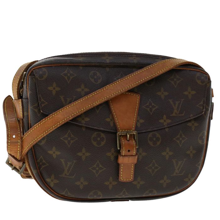 LOUIS VUITTON Monogram Jeune Fille GM Shoulder Bag M51225 LV Auth