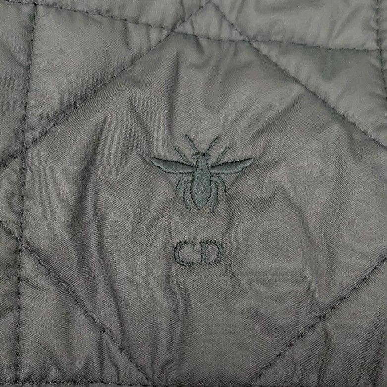 Dior Dior Jacket – Black Quilted Bee Hoodie (Size XXS) Size XXS / US 00 / IT 34 - 5 Thumbnail