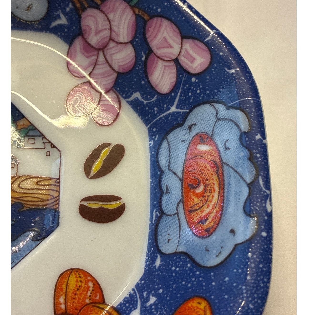 Hermes HERMÈS "Marqueterie de Pierres" Demitasse Saucer Porcelain Size ONE SIZE - 8 Thumbnail