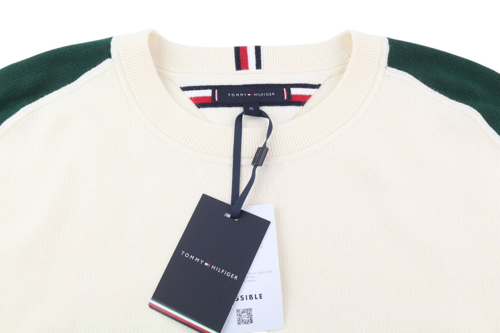 Tommy Hilfiger MONOTYPE COLOURBLOCK CREW NECK XL Pullover 85320 Size US XL / EU 56 / 4 - 8 Thumbnail