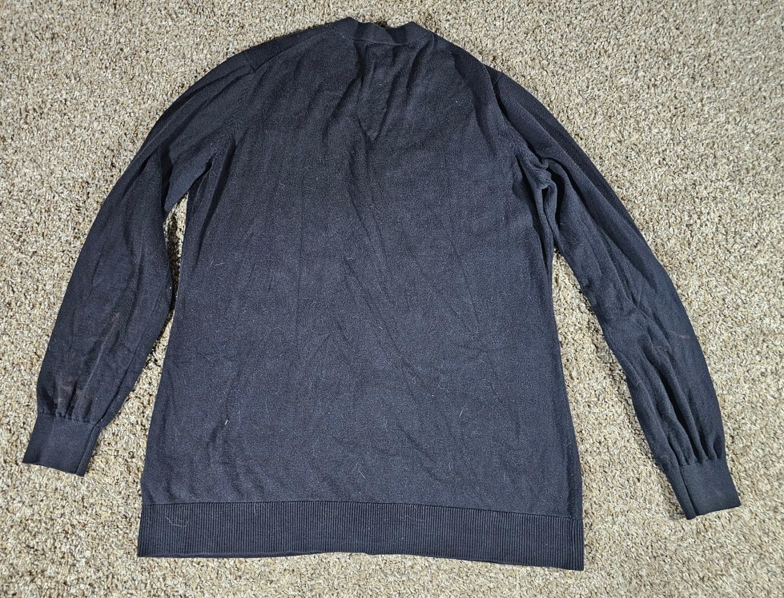 Other Landmark Black Button Cardigan L VC Cosmetology Size L / US 10 / IT 46 - 8 Thumbnail