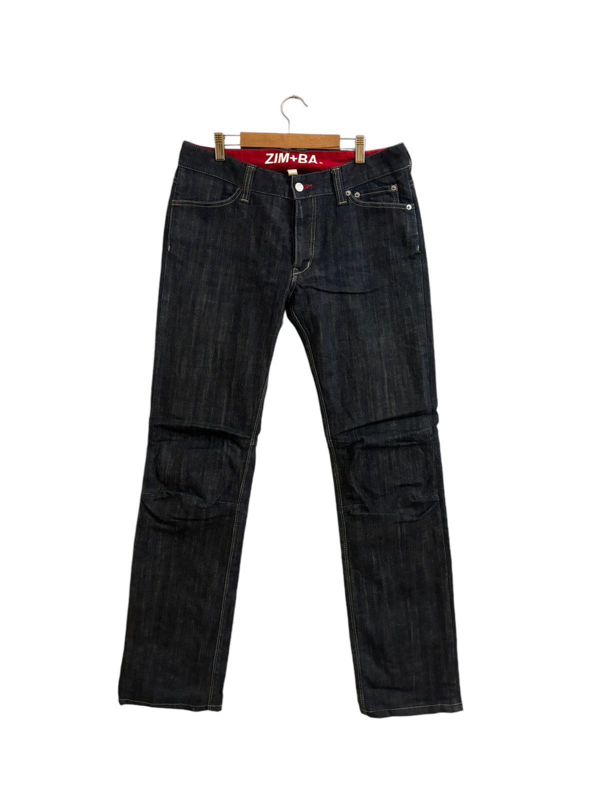 If Six Was Nine × Japanese Brand ZIM + BA BIKER STYLE JEANS SIZE 34 Size US 34 / EU 50 - 2 Thumbnail