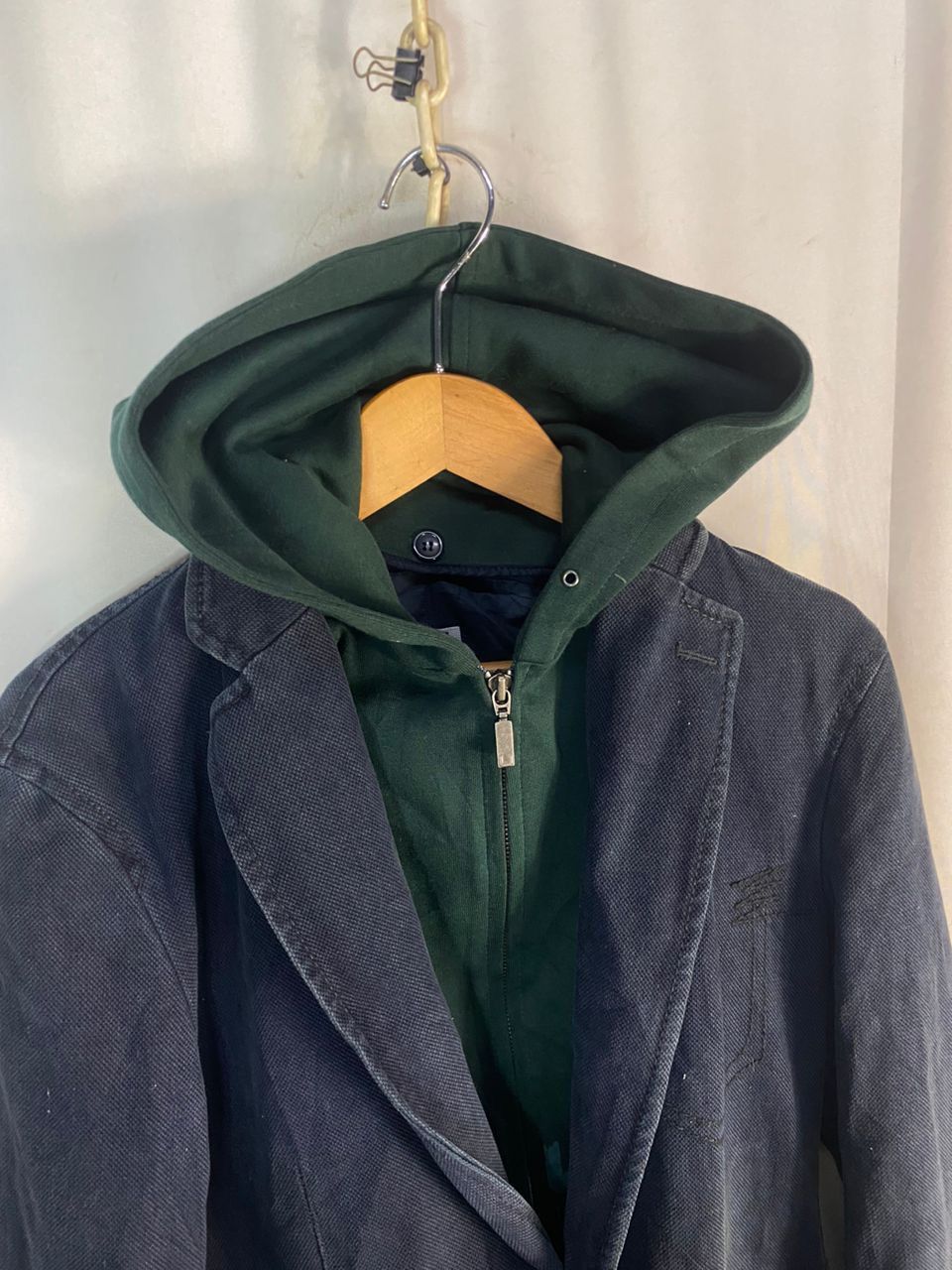 Adolfo Dominguez × Designer Unisex 🔥Adolfo Dominguez hoodie zipper jacket Size US M / EU 48-50 / 2 - 4 Thumbnail