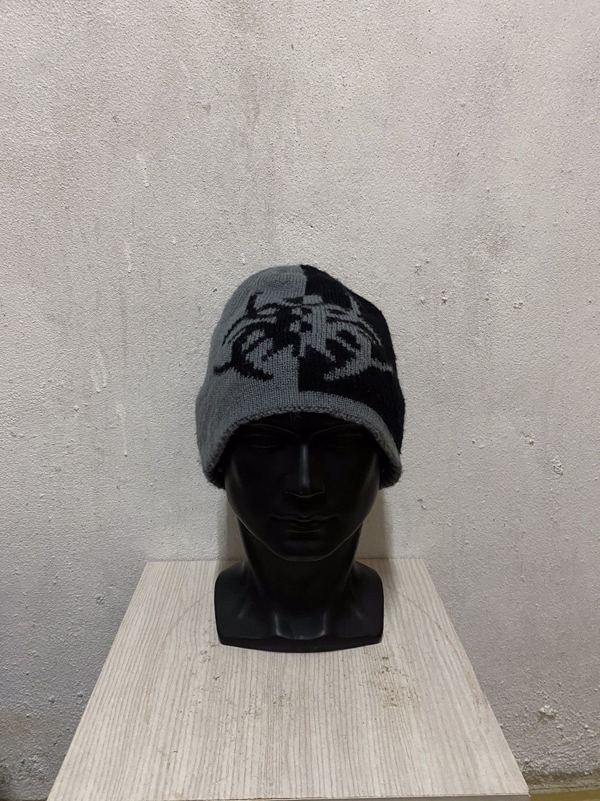 Japanese Brand Japanese Brand Big Logo Beanie Hat Size ONE SIZE - 2 Thumbnail