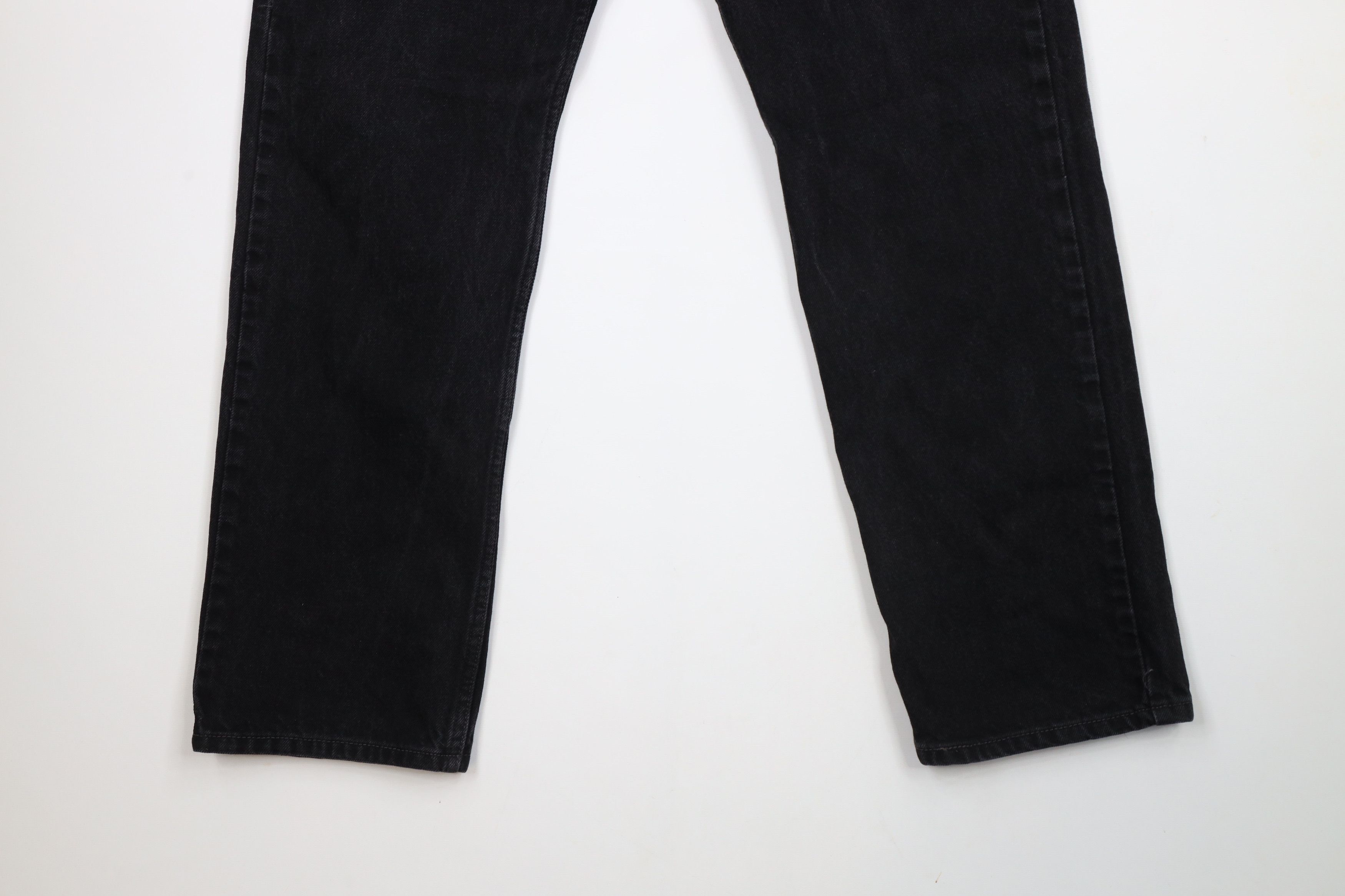 Levi's × Vintage Vintage Y2K Levis 505 Regular Fit Denim Jeans Black Cotton Size US 34 / EU 50 - 4 Thumbnail