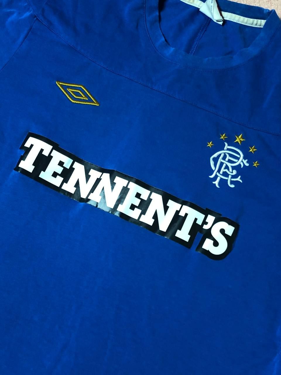 Umbro Umbro Soccer Jersey Glasgow Rangers Scotland Football Size US XL / EU 56 / 4 - 13 Thumbnail