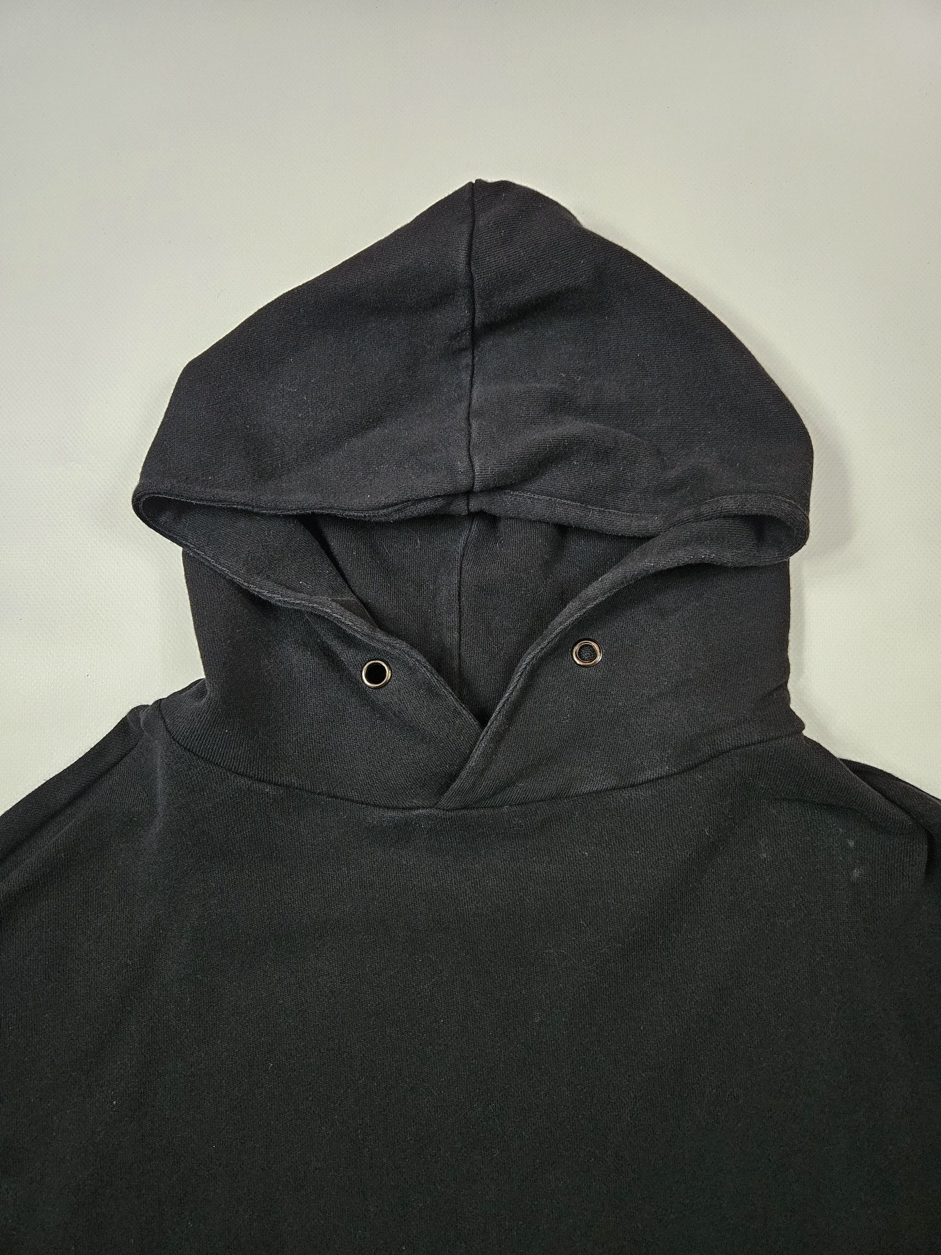 ADNYM ATELIER RARE Adnym atelier oversized asymmetric blank black hoodie Size US M / EU 48-50 / 2 - 4 Thumbnail