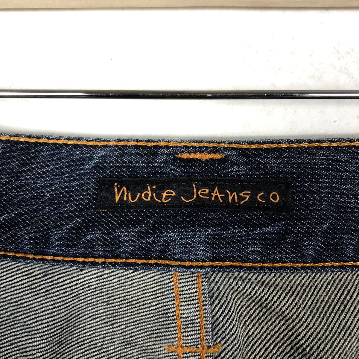Japanese Brand 🔥Rare Distressed Denim Design Nudie Jeans Japan Made Size US 32 / EU 48 - 12 Thumbnail