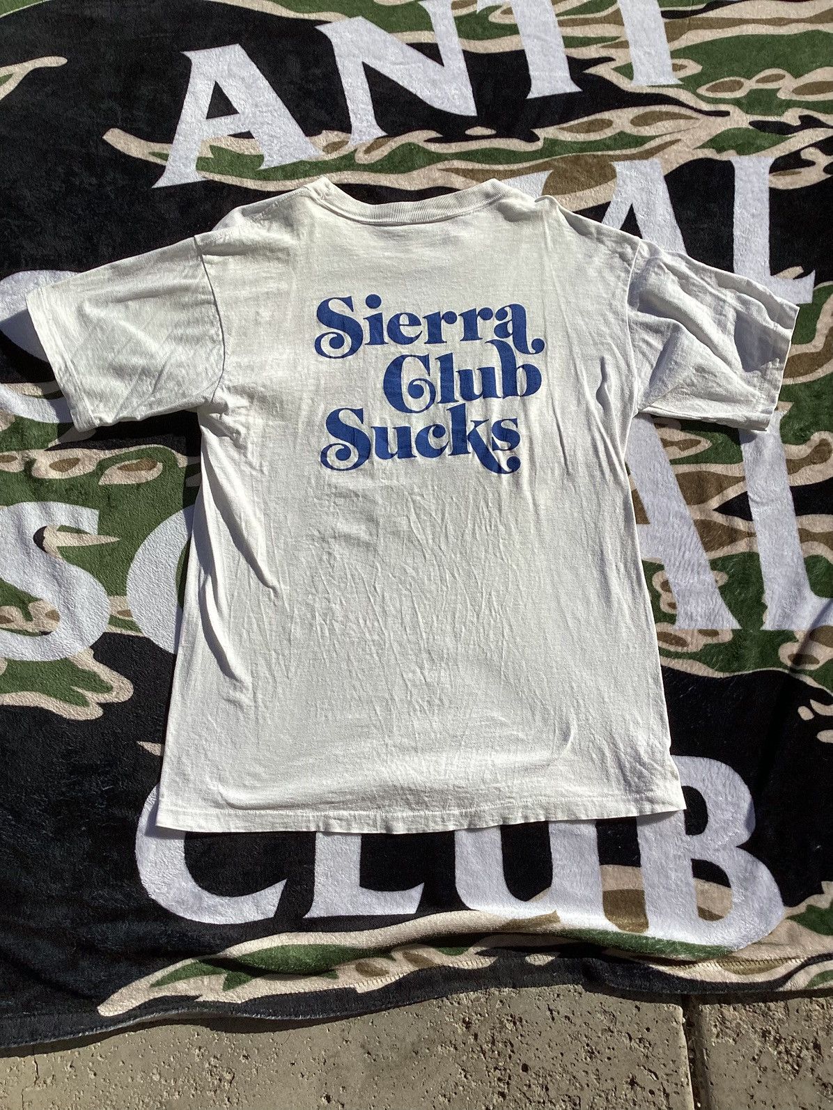 Anvil Vtg 90s Pismo Beach California July 4 Sierra club sucks Tee Size US L / EU 52-54 / 3 - 3 Thumbnail