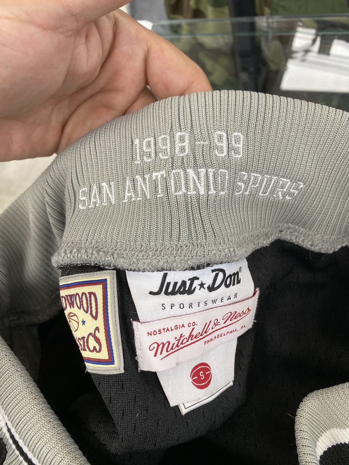 Just Don Just don San Antonio spurs shorts road nba finals small Size US 30 / EU 46 - 5 Thumbnail