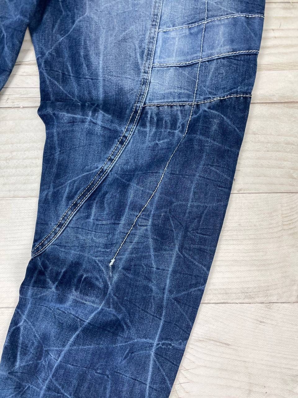 Japanese Brand Kosmo Lupo Distressed Gothic Punk Denim Jeans Japan Y2K Size US 38 / EU 54 - 5 Thumbnail