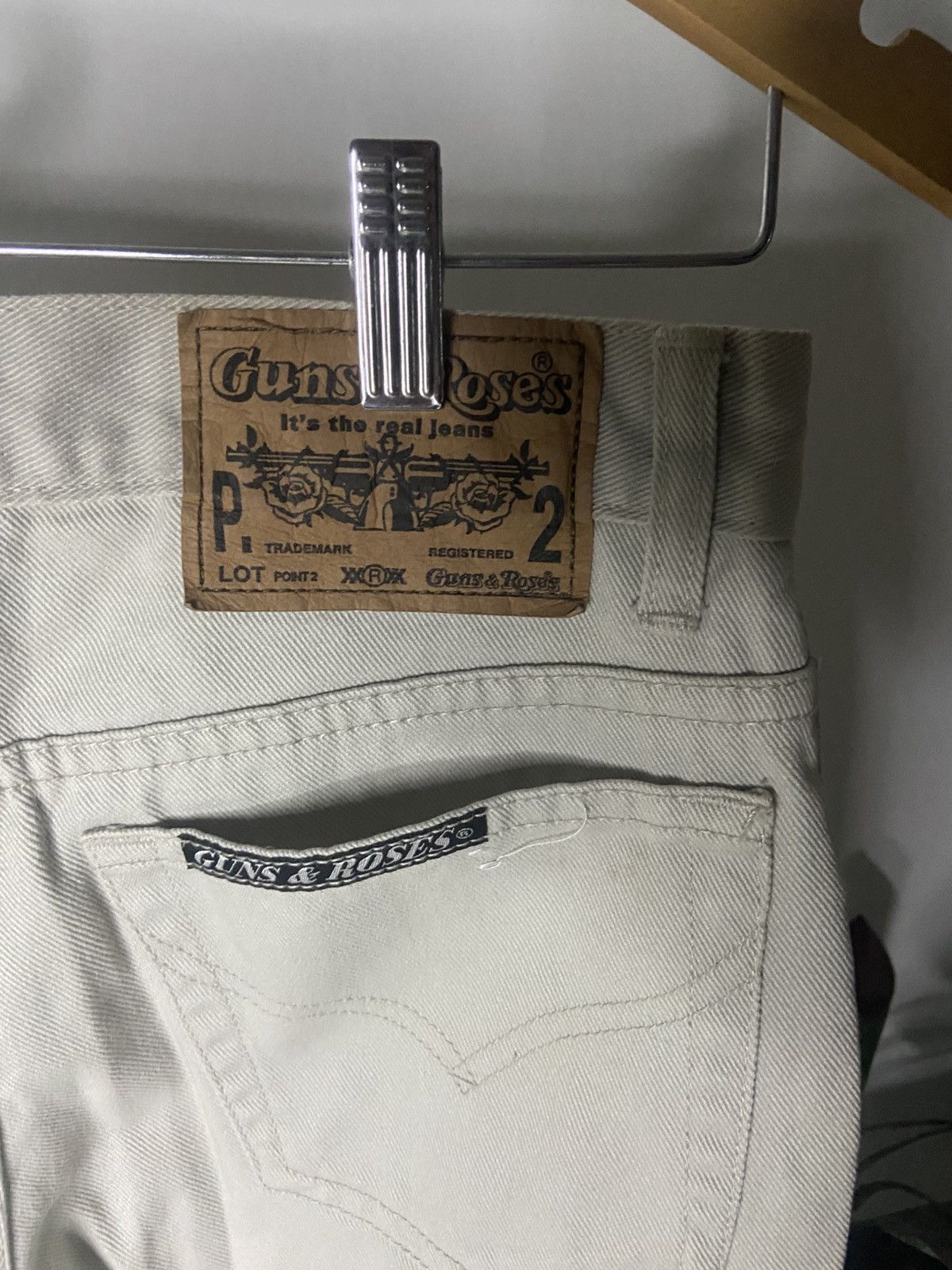 Guns N' Roses GUNS & ROSES JEANS KHAKIS😊❤️ Size US 30 / EU 46 - 4 Thumbnail