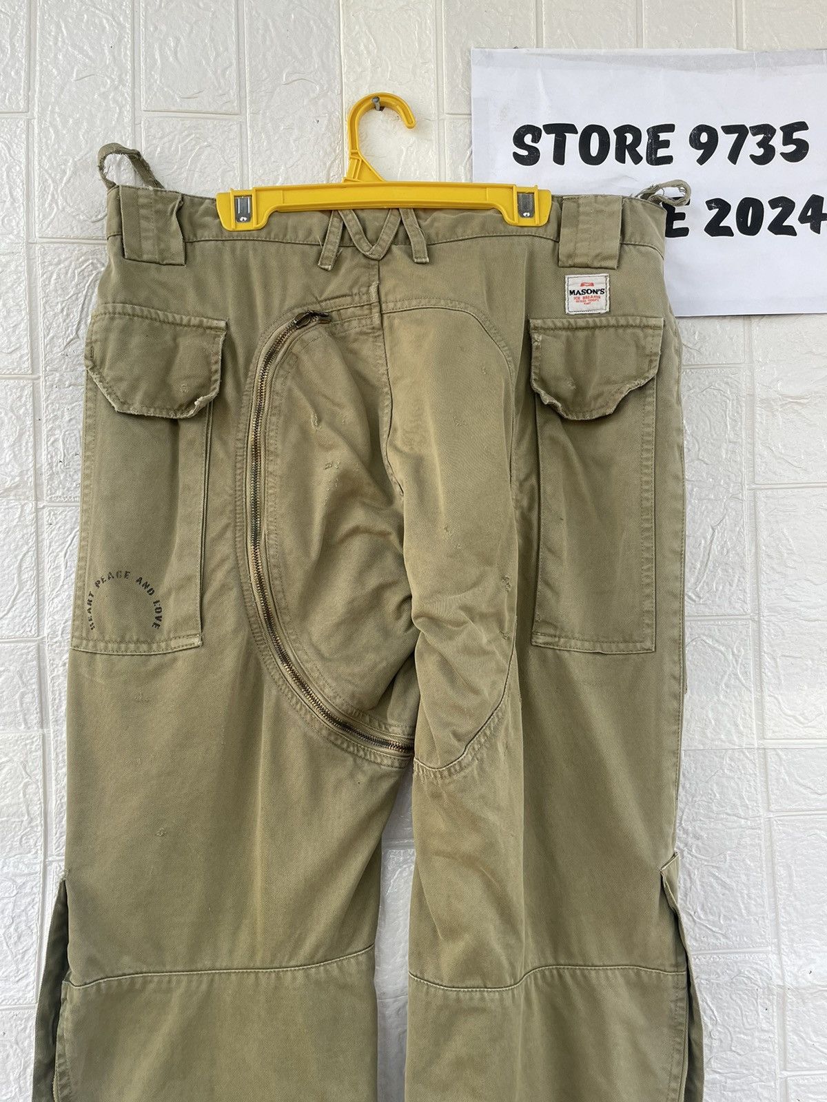Japanese Brand Vintage Masons Cargo Pant Size US 34 / EU 50 - 12 Thumbnail