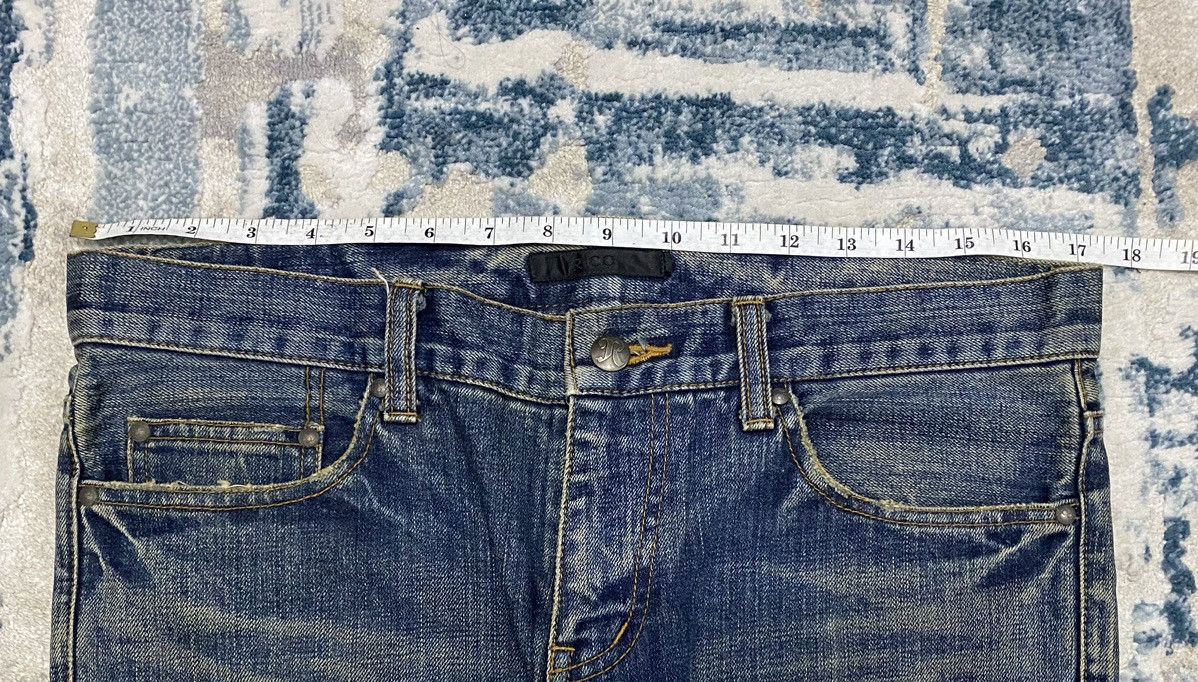 Tornado Mart 2000s RICO Japan Distressed Hem RIRI Zipper Size US 34 / EU 50 - 17 Thumbnail