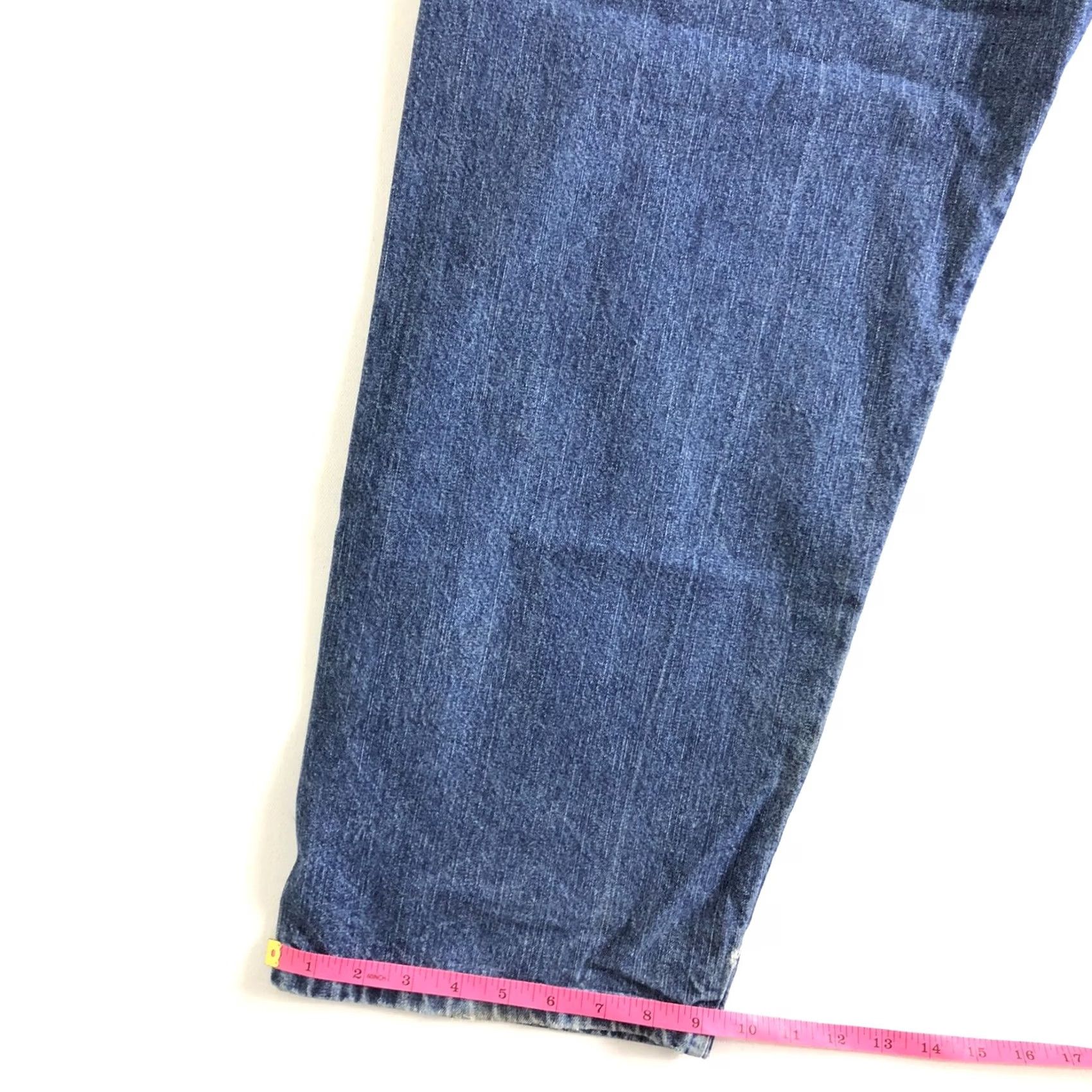 Wrangler VINTAGE Wrangler Jeans Men 38x40 Blue Carpenter Straight Leg Comfort Pockets Size US 38 / EU 54 - 4 Thumbnail
