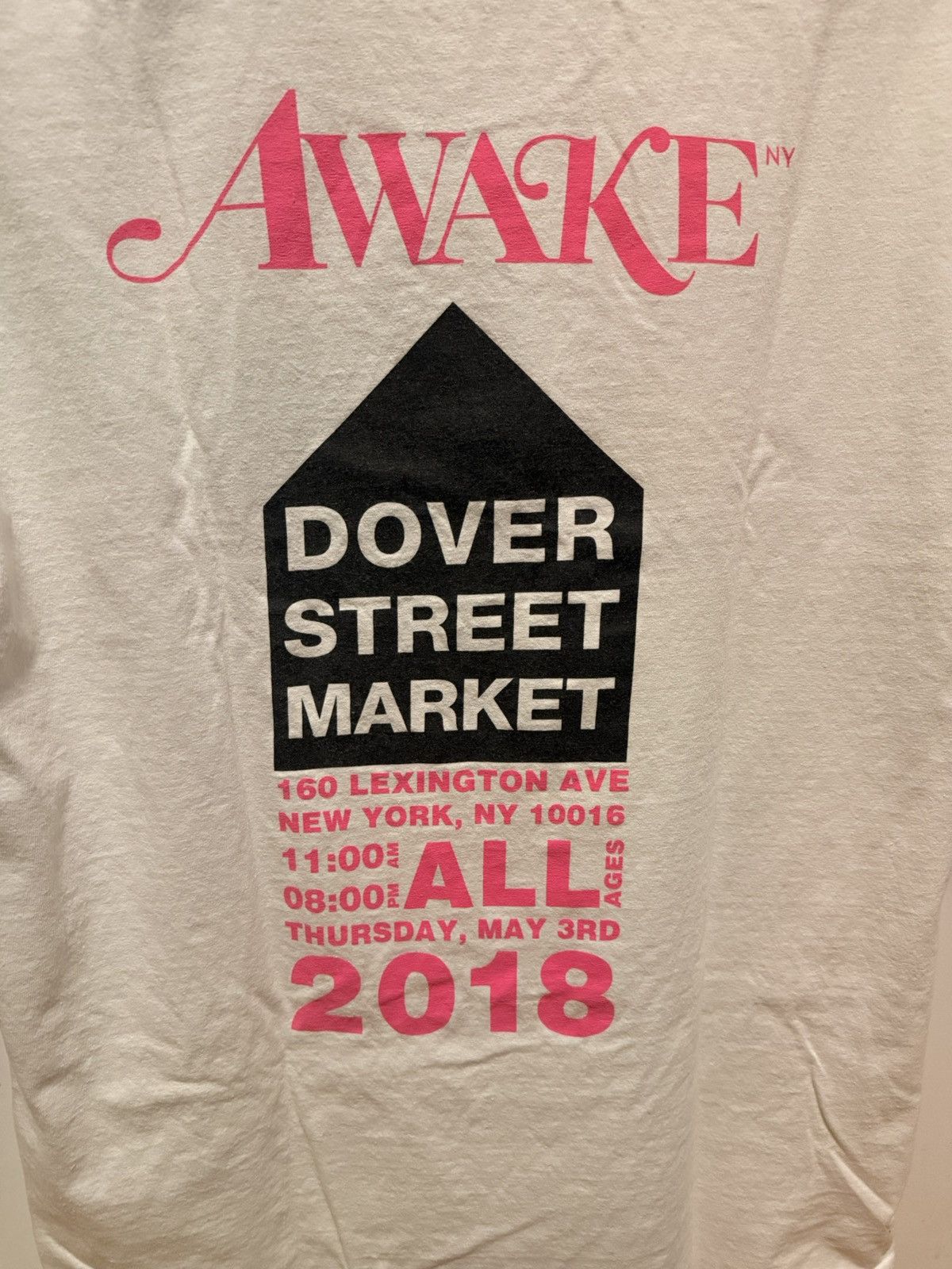 Awake NY Awake Dover Street Market NY White Large Size US L / EU 52-54 / 3 - 4 Thumbnail
