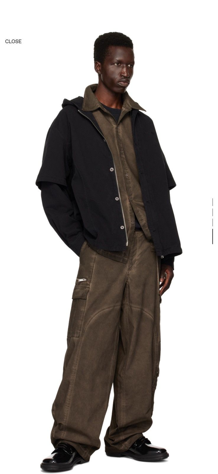 Han Kjobenhavn HAN Kjøbenhavn Hooded Jacket Black Size 46 BNWT Size US S / EU 44-46 / 1 - 4 Thumbnail