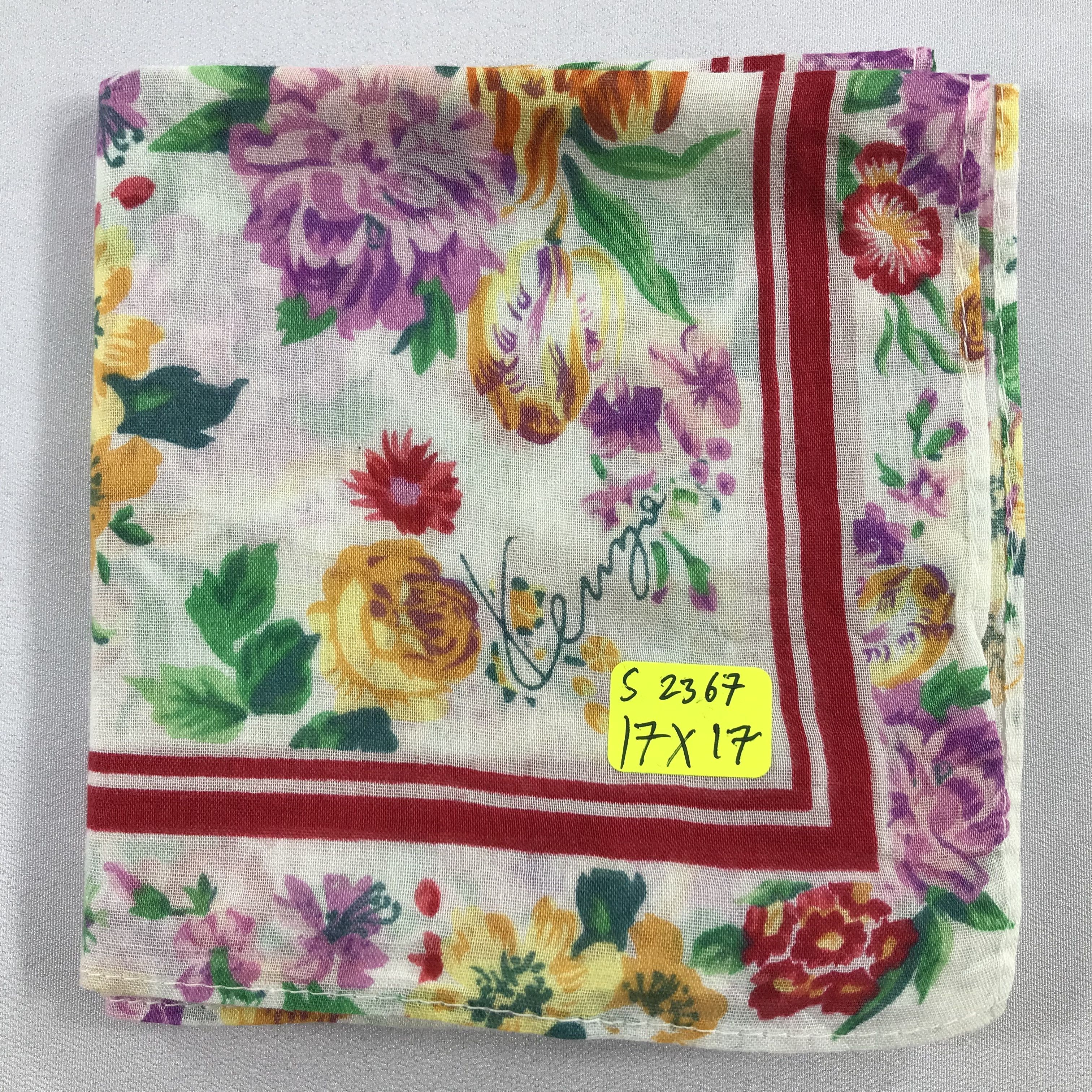 Kenzo × Vintage Kenzo Bandana / Handkerchief / Neckerchief - S2367 Size ONE SIZE - 5 Thumbnail
