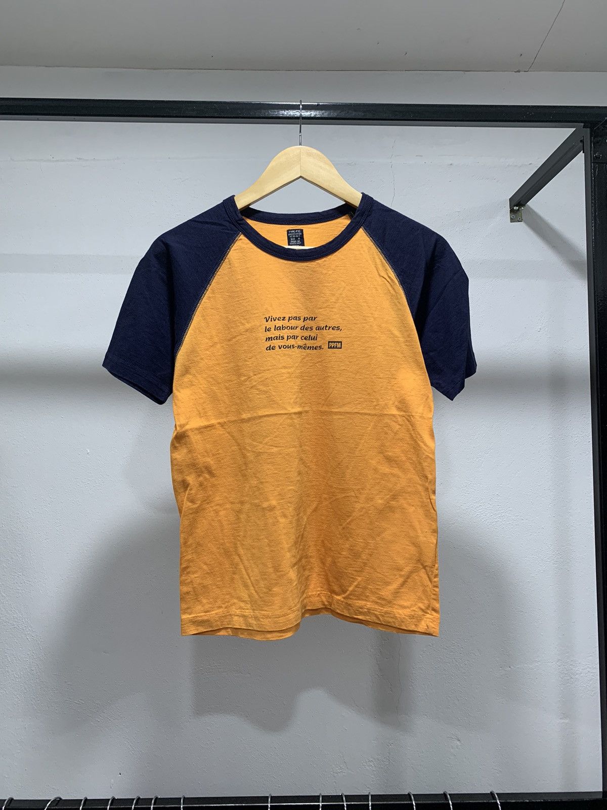 Designer × Japanese Brand × Vintage PPFM Raglan Poem Wording Size M / US 6-8 / IT 42-44 - 1 Thumbnail