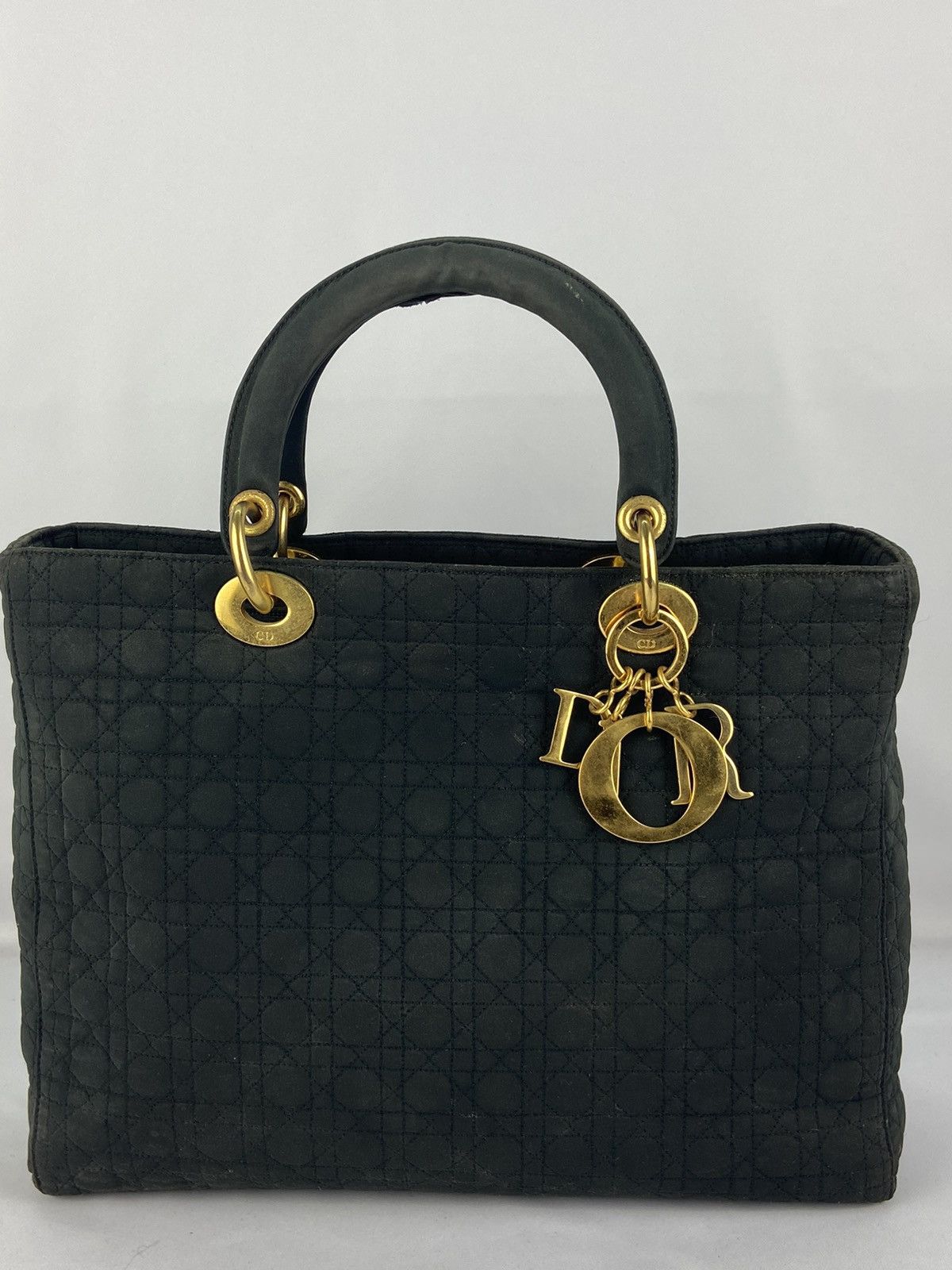 Dior Authentic Vintage Chrostian Lady Dior cannage Nylon Size ONE SIZE - 2 Thumbnail