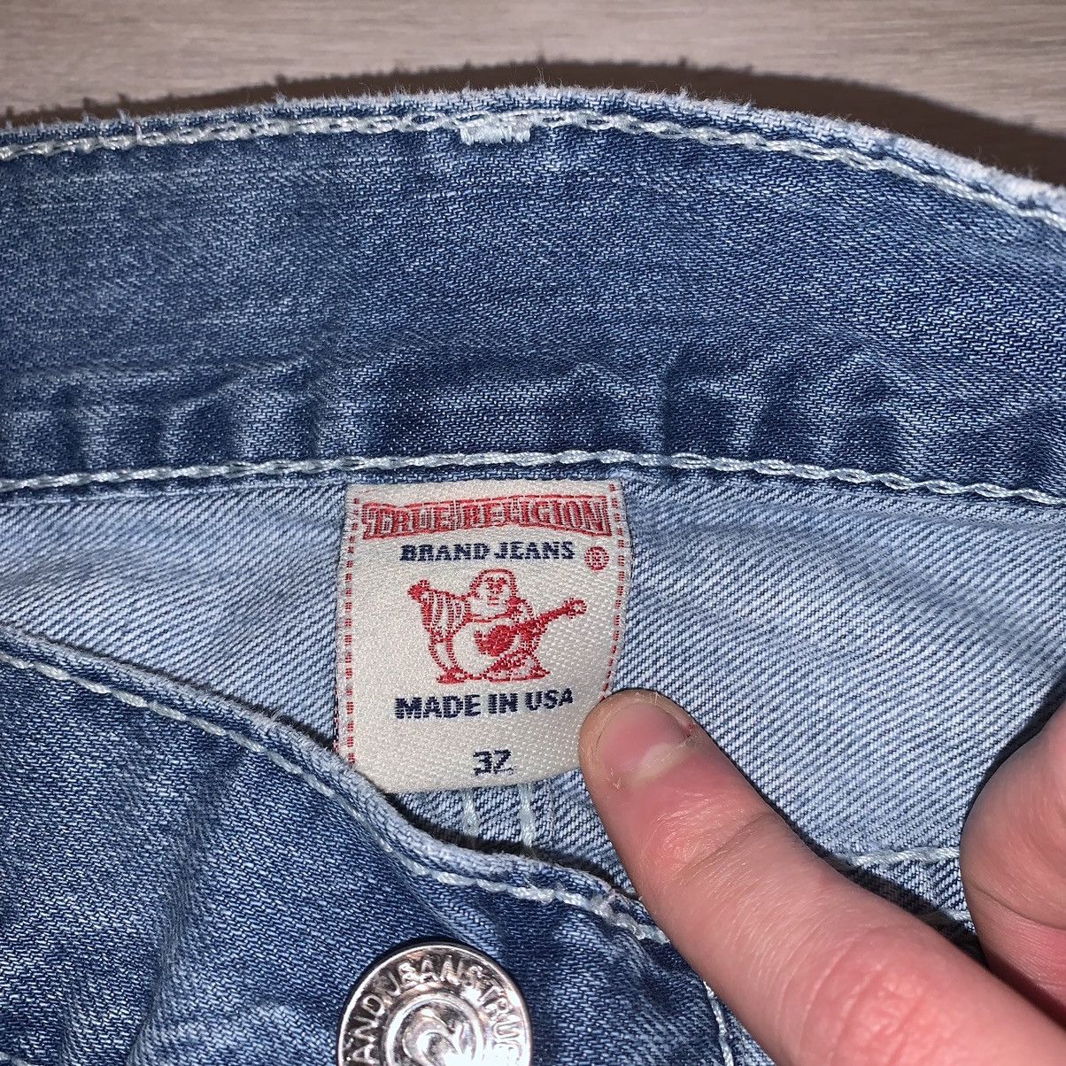 True Religion True Religion Brand Jeans Denim Size US 32 / EU 48 - 6 Thumbnail
