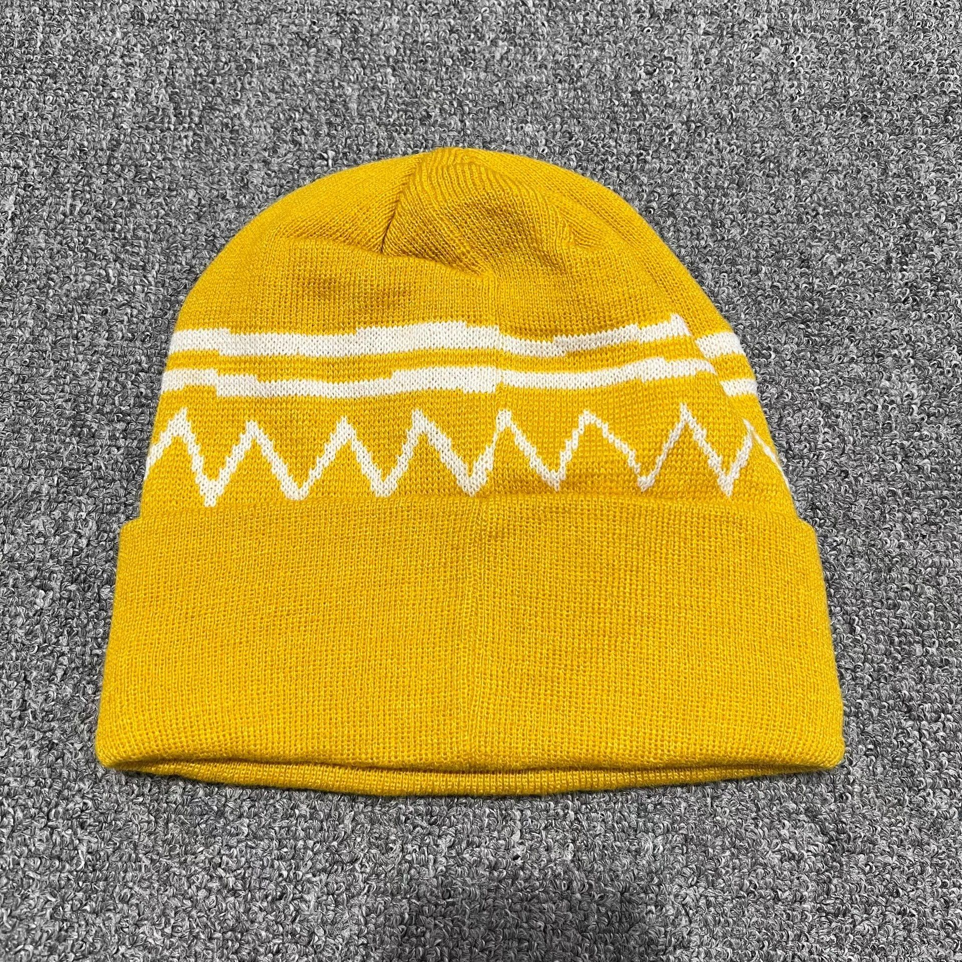 Stussy Stussy embroidered logo wavy knit beanie Q7 Size ONE SIZE - 5 Thumbnail