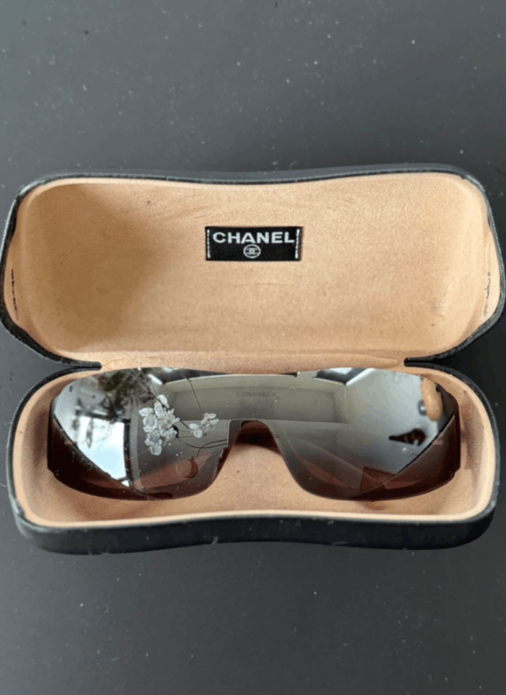 Chanel CHANEL Sunglasses 5072 Rimless Rhinestone 4017 Vintage Size ONE SIZE - 2 Thumbnail