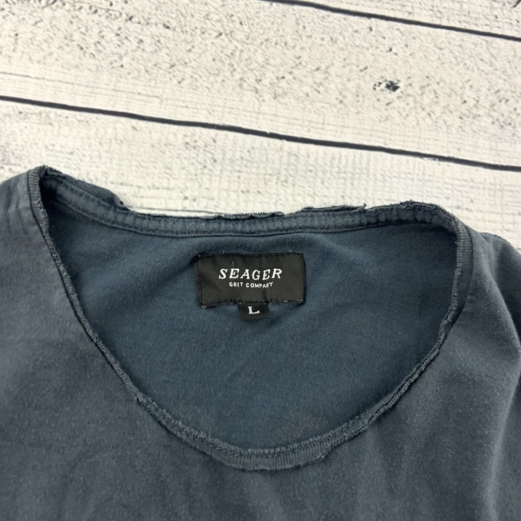 Jaeger Seager Mole It Short Sleeve T Shirt Men Large Blue Nike Shirt Size US L / EU 52-54 / 3 - 2 Thumbnail