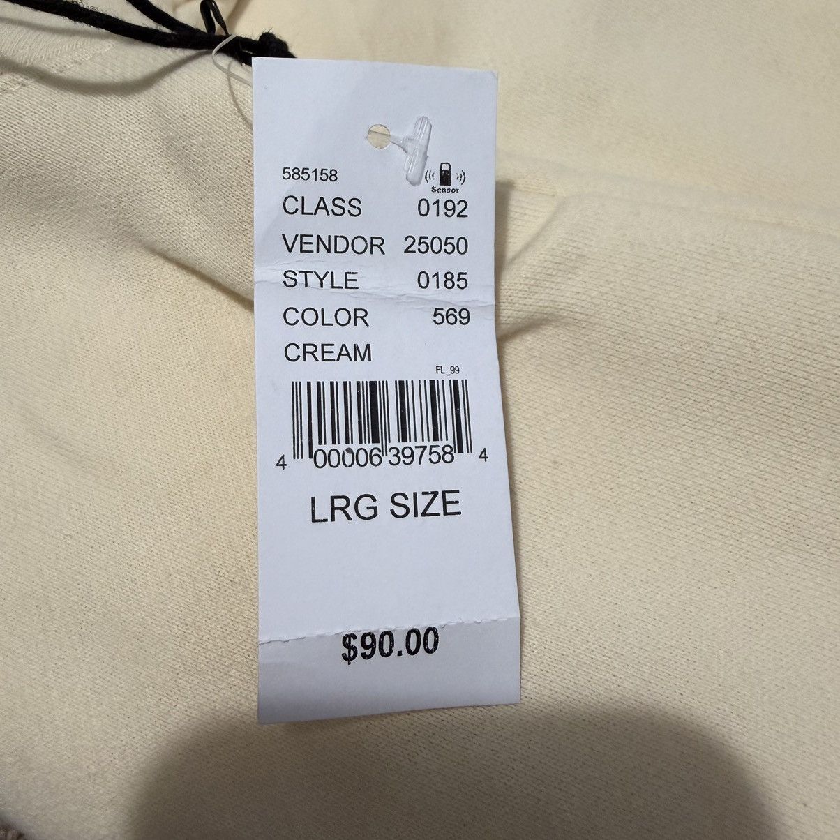 Fear of God FEAR OF GOD ESSENTIAL BUTTERCREAM SS20 Size US L / EU 52-54 / 3 - 6 Thumbnail